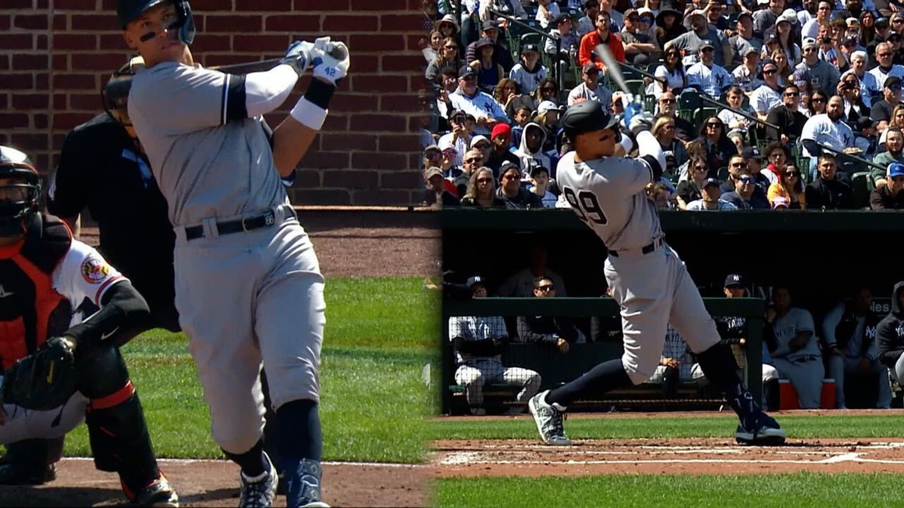 Aaron Judge la bota 2 veces