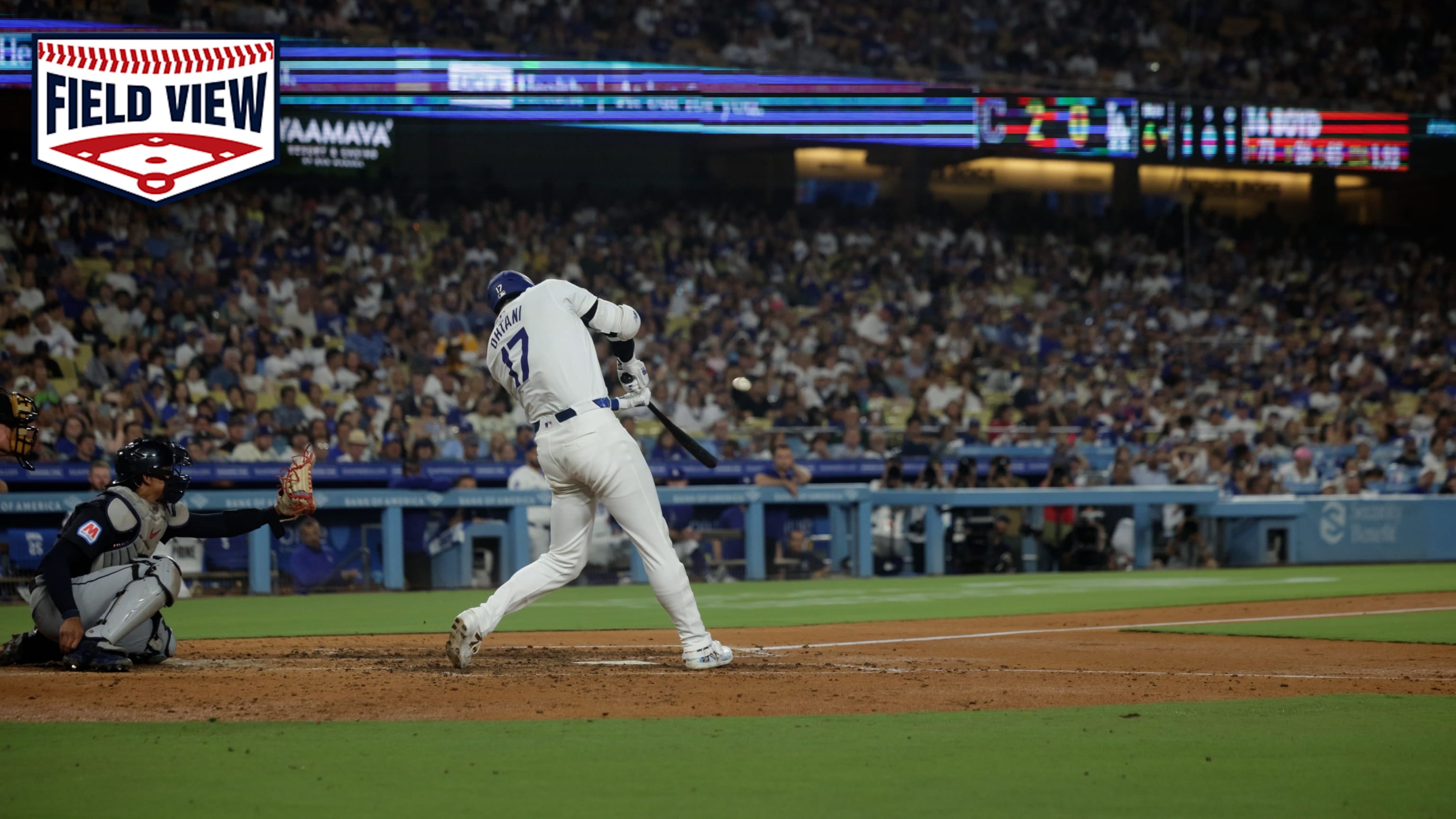 Vista del terreno: el HR solitario de Ohtani