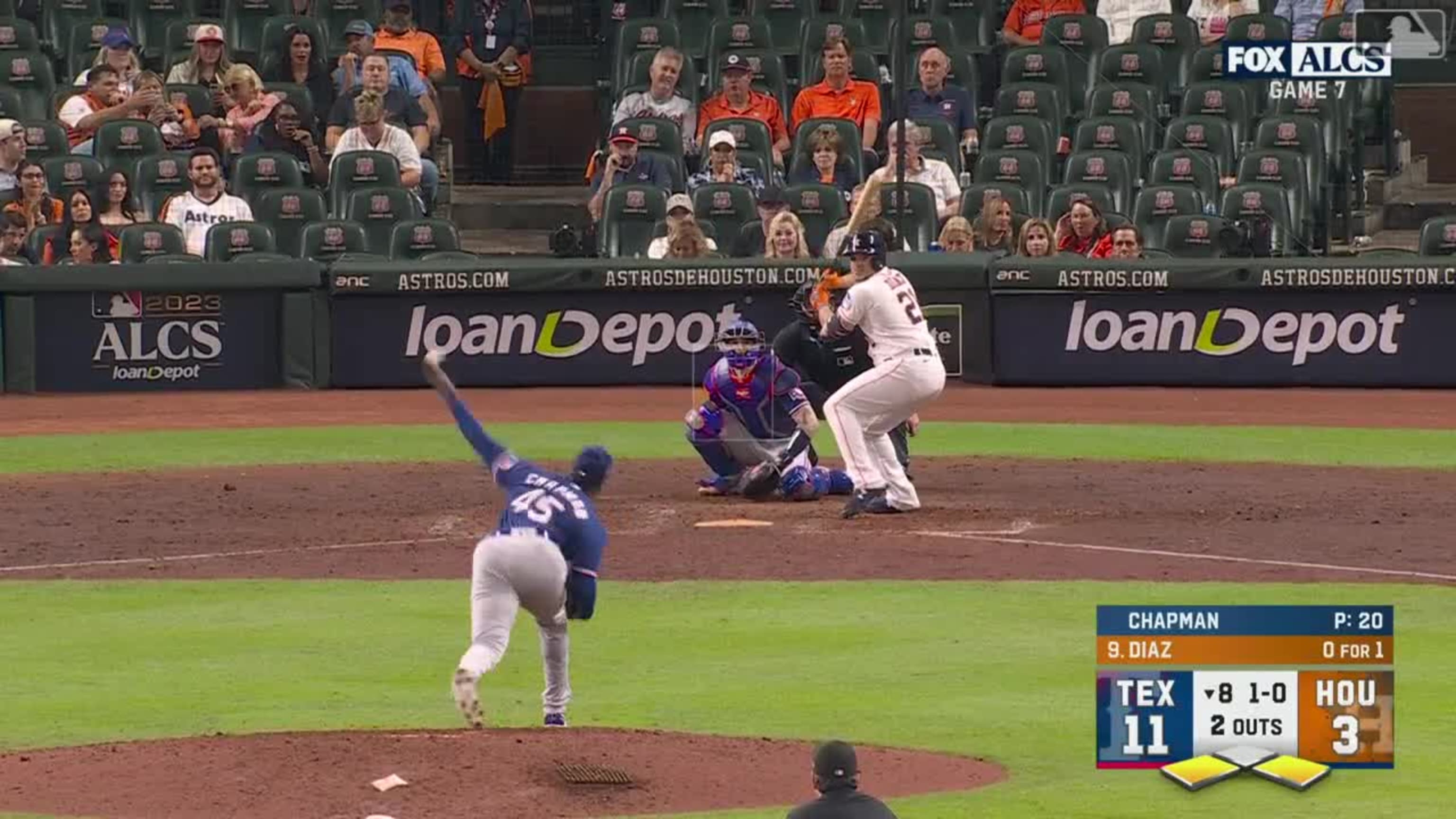 Astros bully Aroldis Chapman again with clutch home run (video)