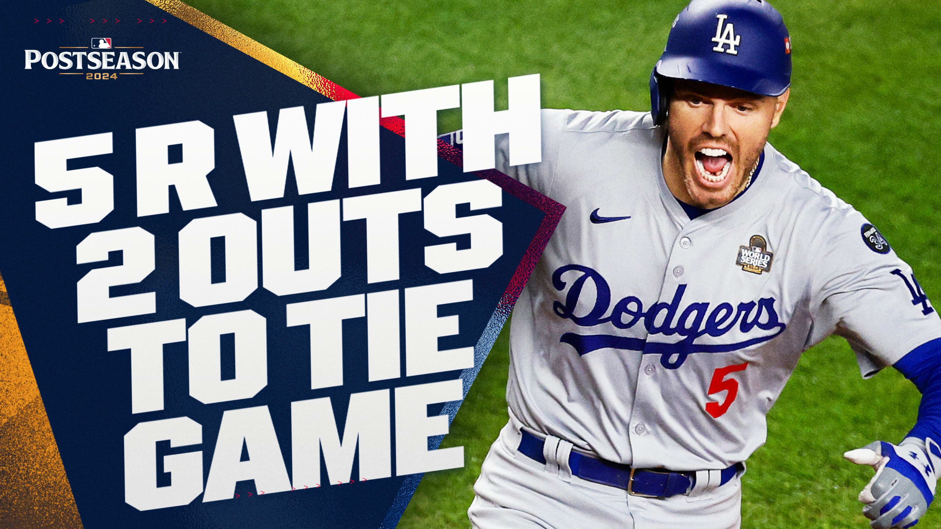 Los Dodgers anotan 5 en la 5ta