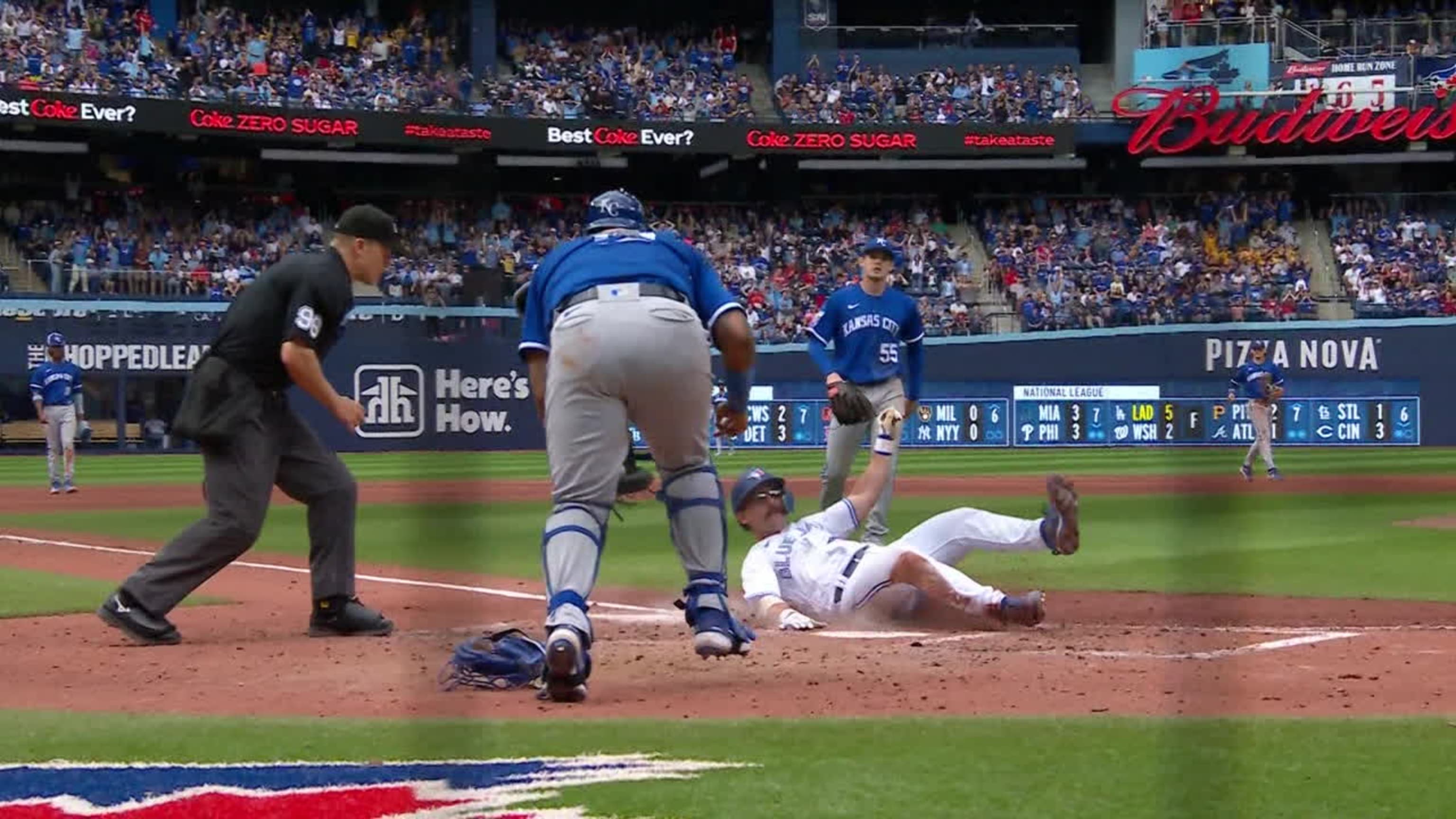 Toronto Blue Jays kick off homestand with 5-4 victory over Kansas City  Royals - The Globe and Mail