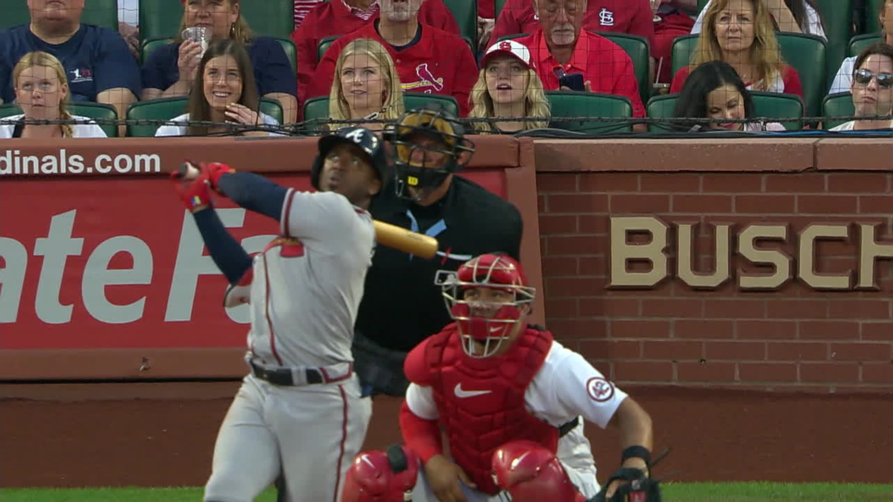 Austin Riley sets record with monster home run at Busch Stadium