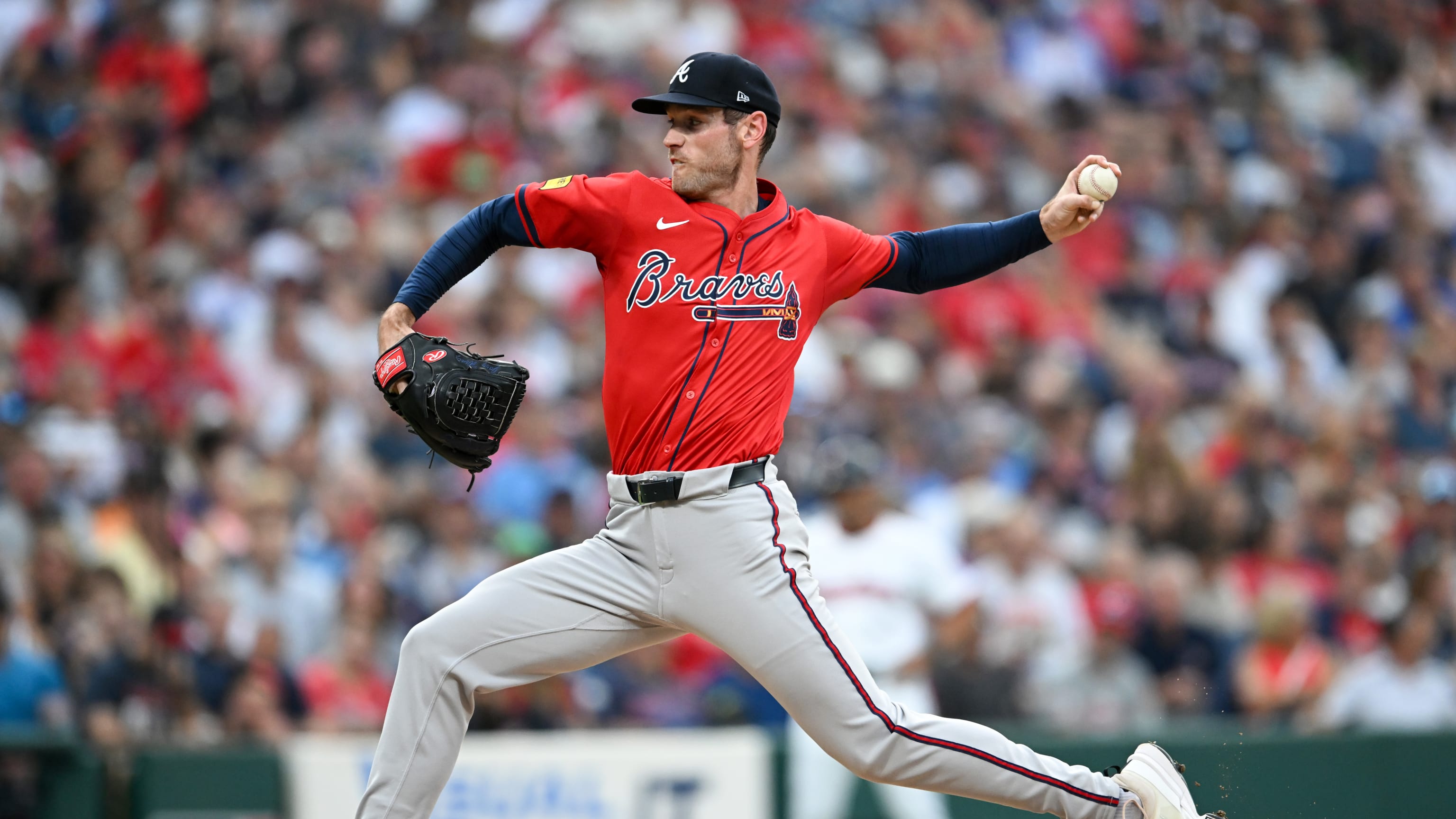 球場配布　マイケル・ハリス　II世　Braves マイナー　ボブルヘッド ブレーブス、マイケル・ハリスの3ランなどで3連勝