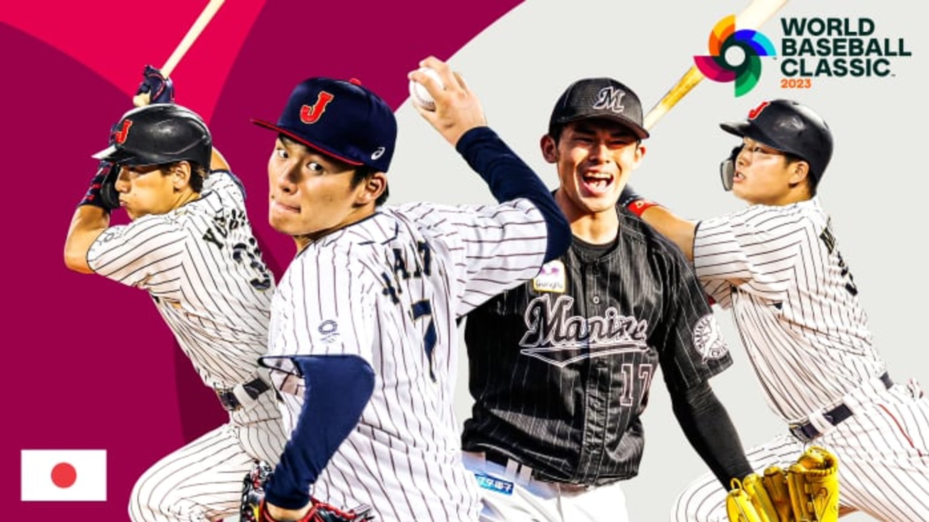 Samurai Japan skipper Kokubo promotes team's new uniforms for WBC