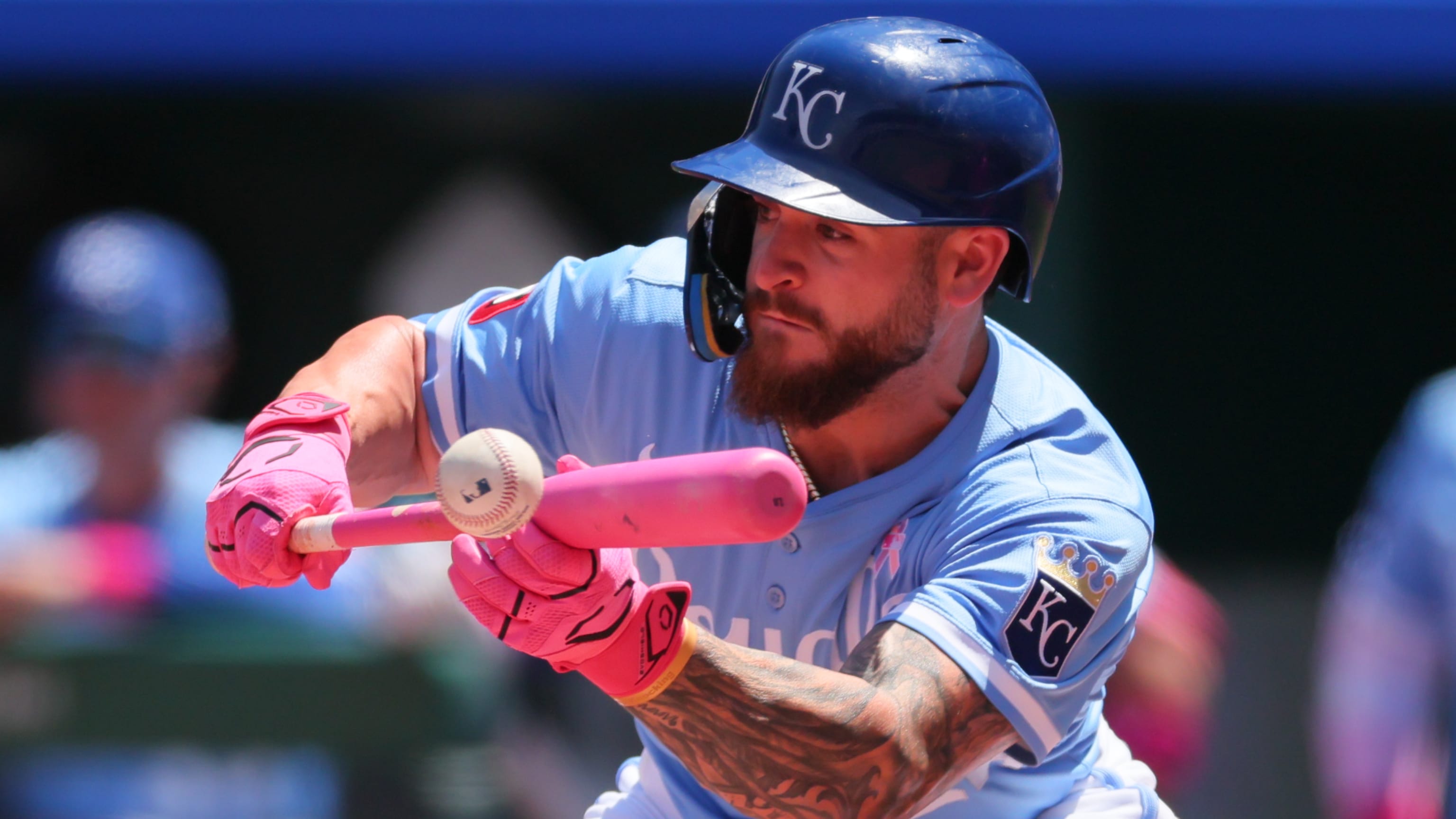Drew Waters anota en error
