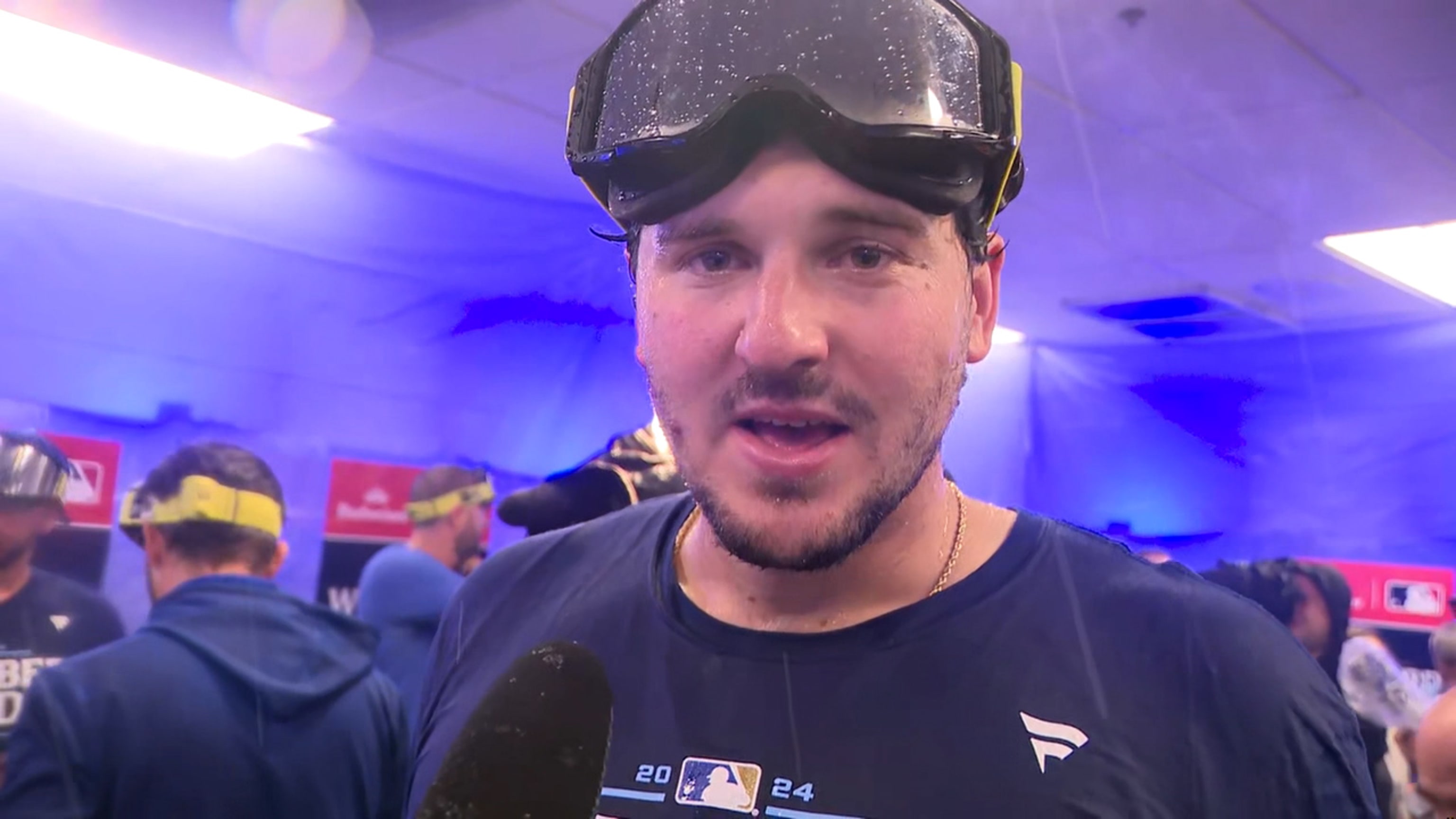 Vinnie Pasquantino talks about advancing to ALDS