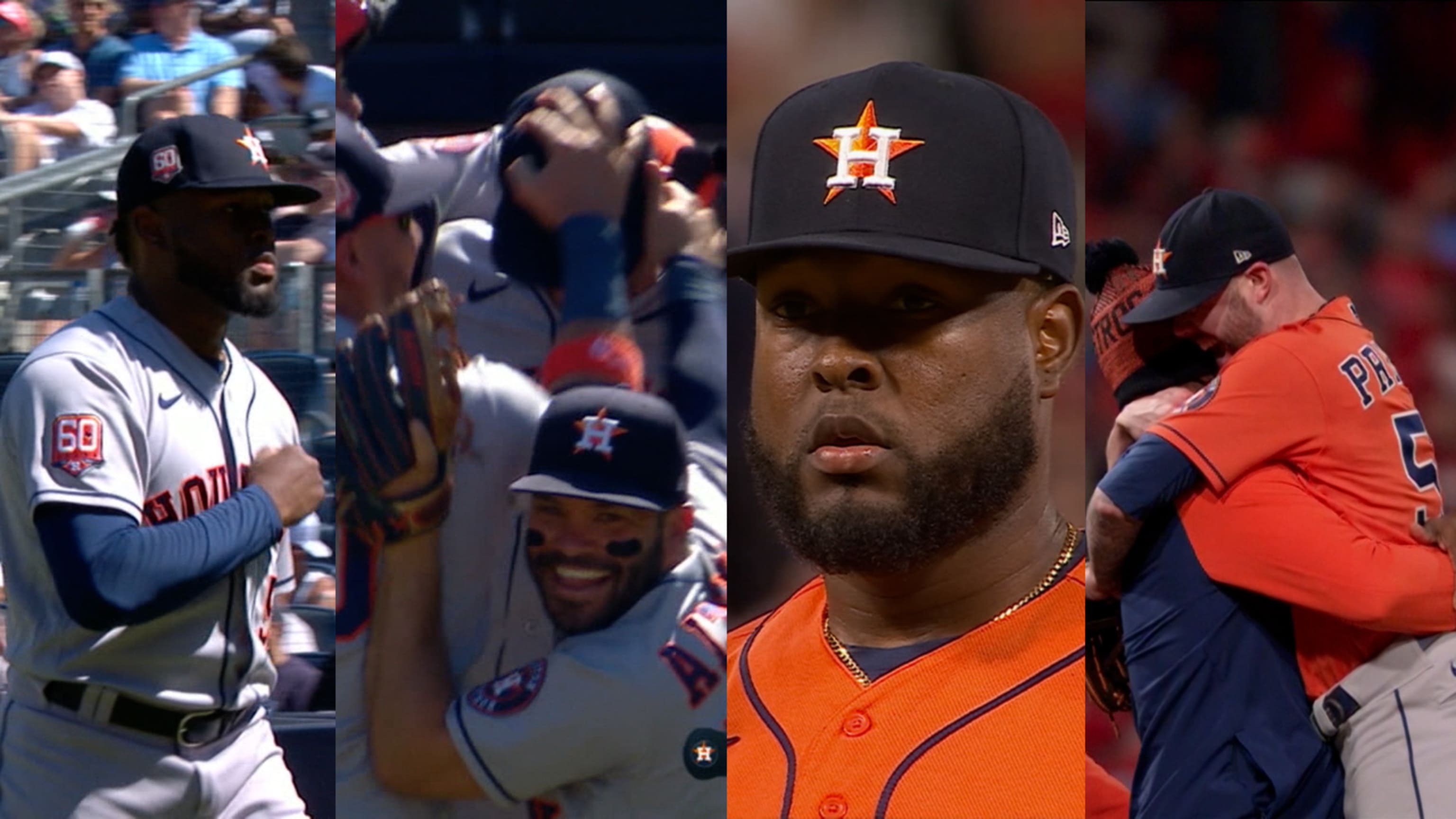 Astros' 2022 no-hitters