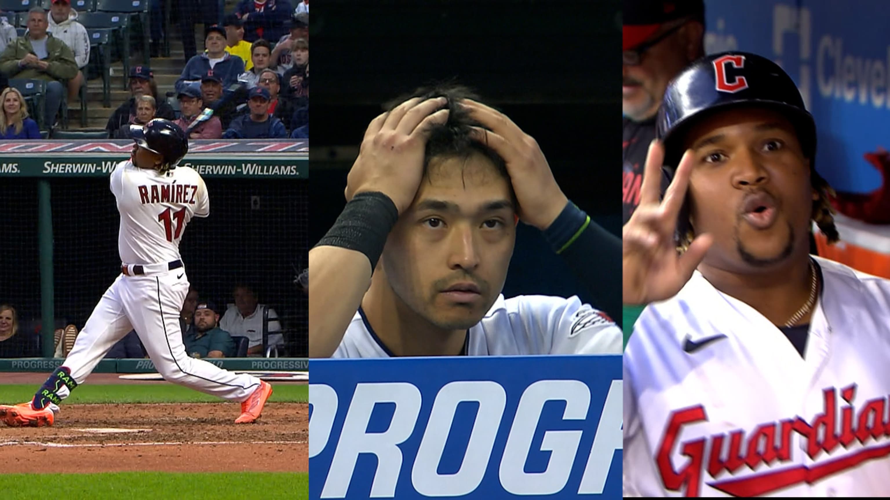 José Ramírez pega 3 jonrones 