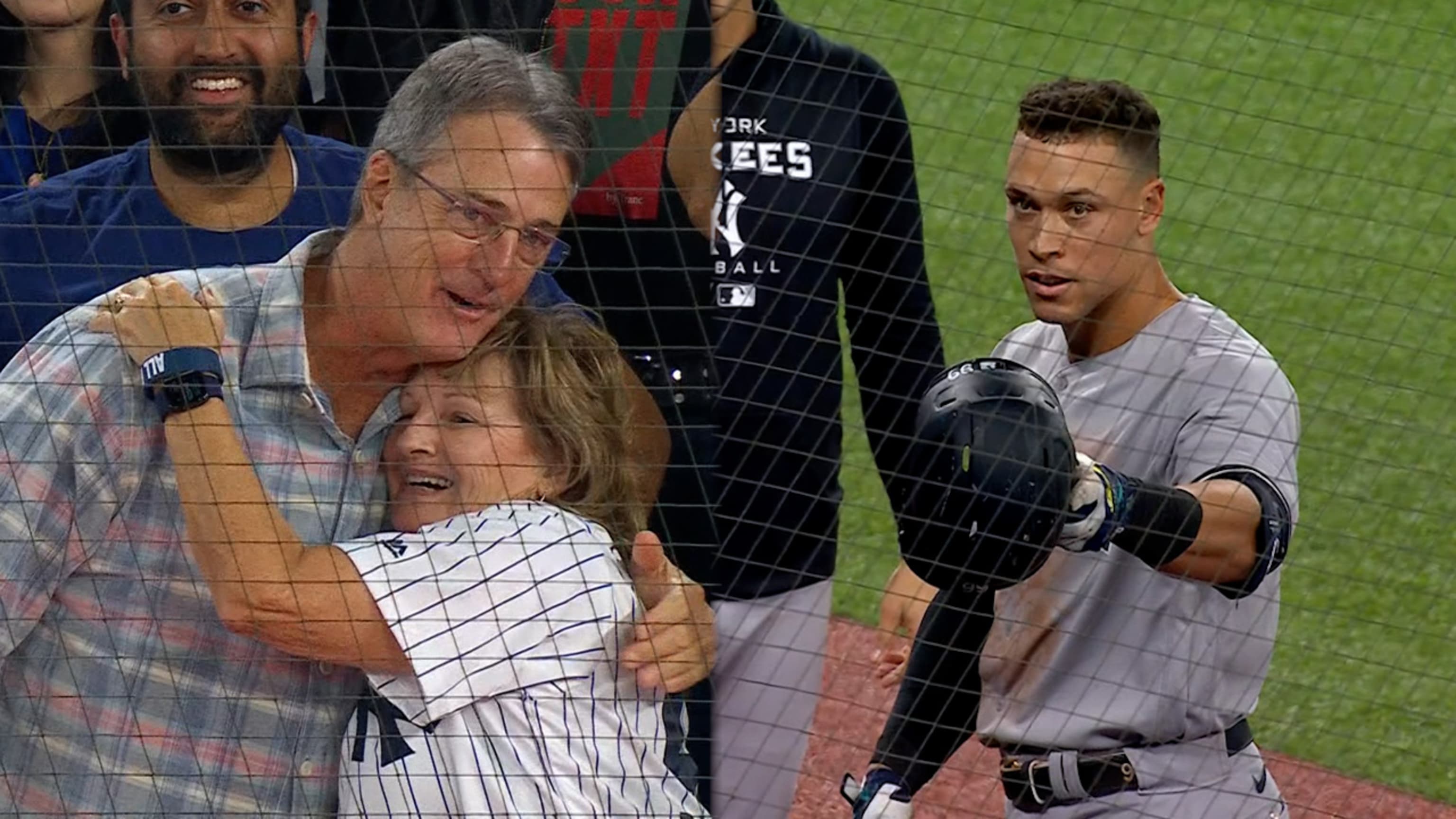 Aaron Judge Gives Baseball to Mom After Historic 61st Home Run