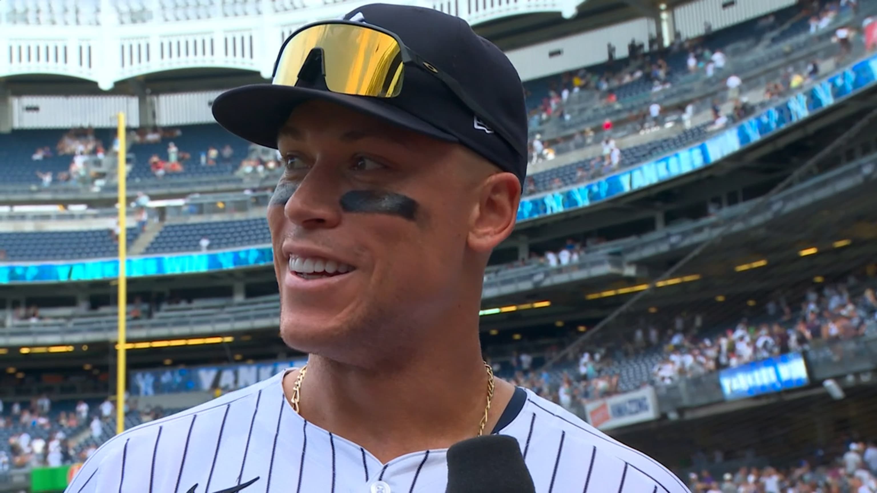 Aaron Judge on his two-homer game and more