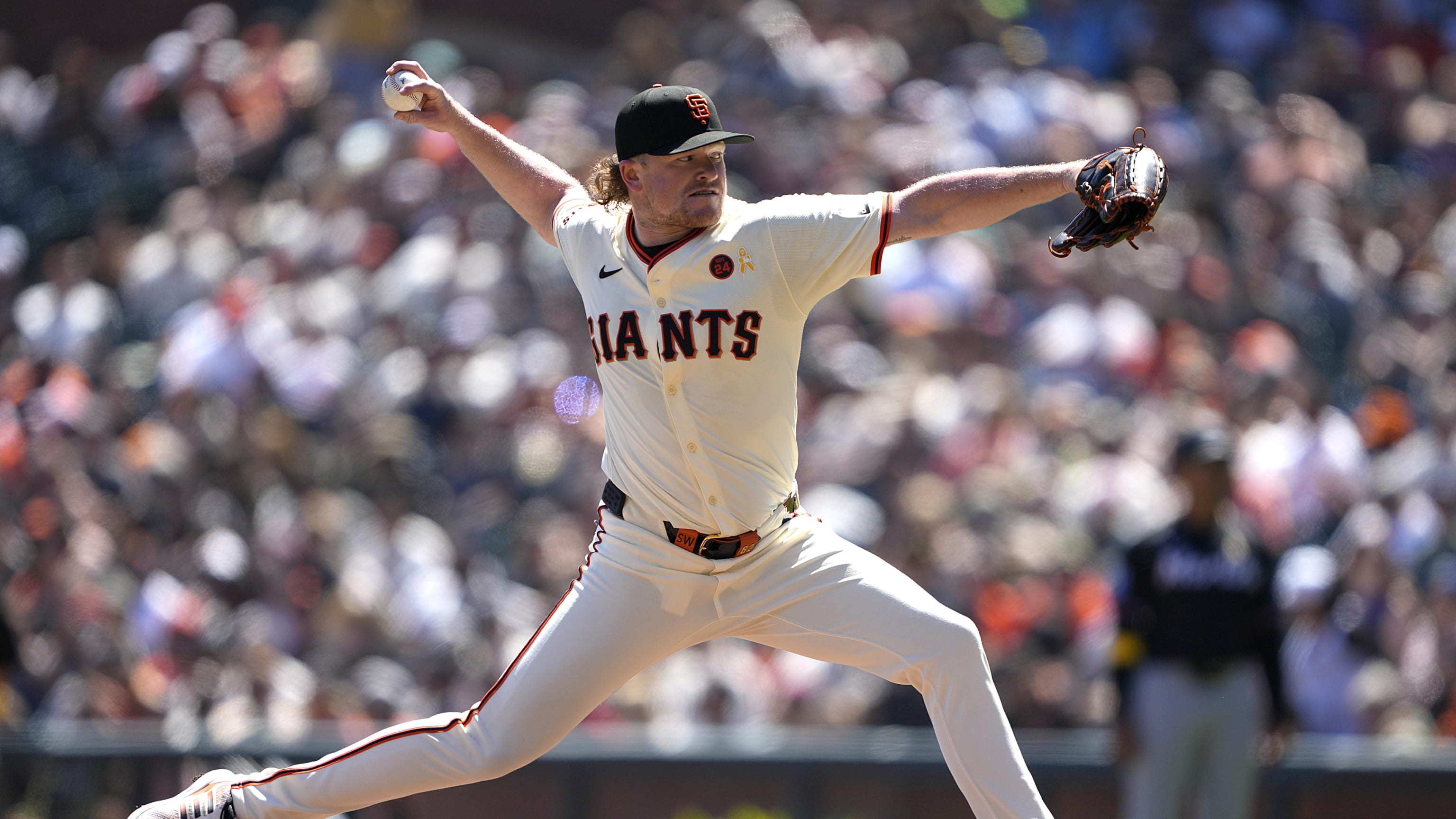 Logan Webb's four strikeouts