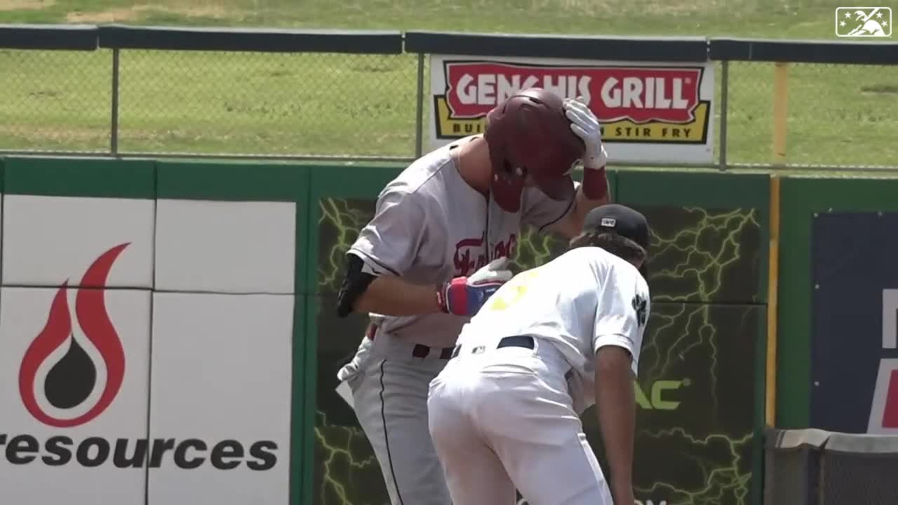 Evan Carter's RBI double