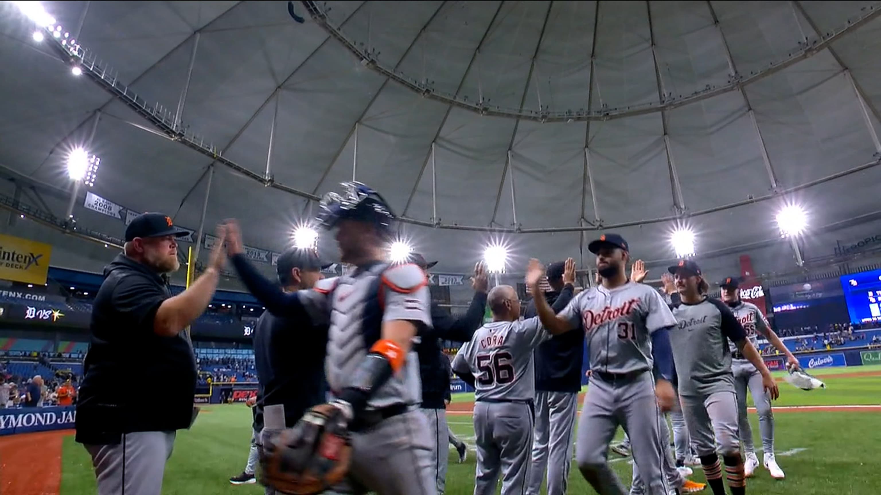 Jason Foley earns his seventh save