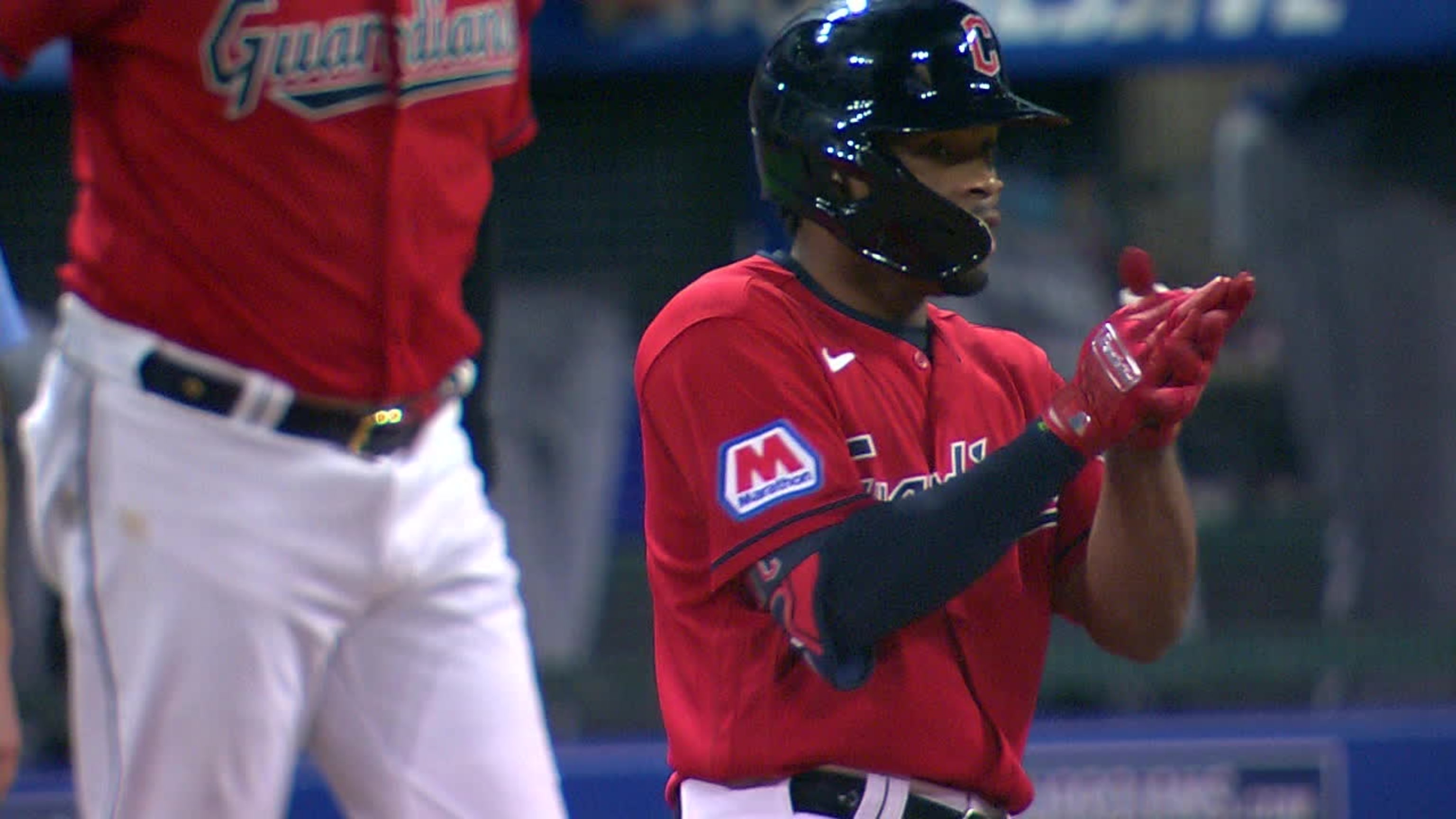 Steven Kwan's sacrifice fly caps a two-run 11th inning for the Guardians in  7-6 win against the Rays