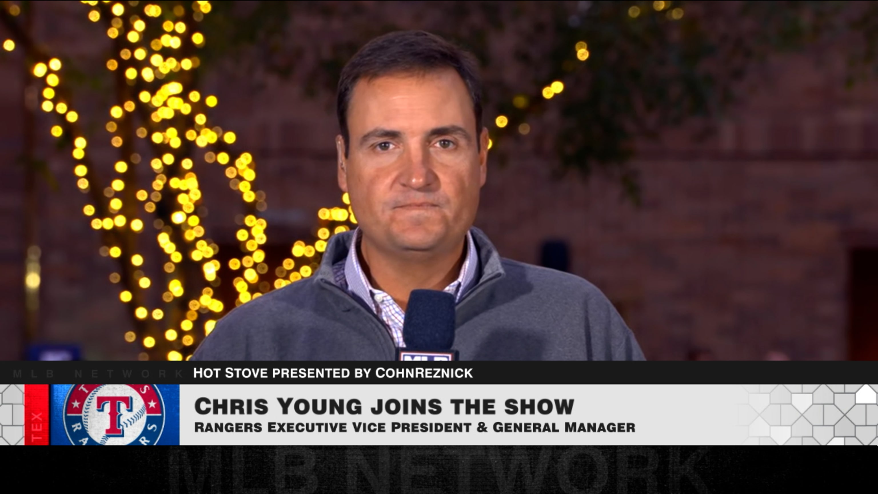 Chris Young on Rangers' 2025 plans, Nathan Eovaldi