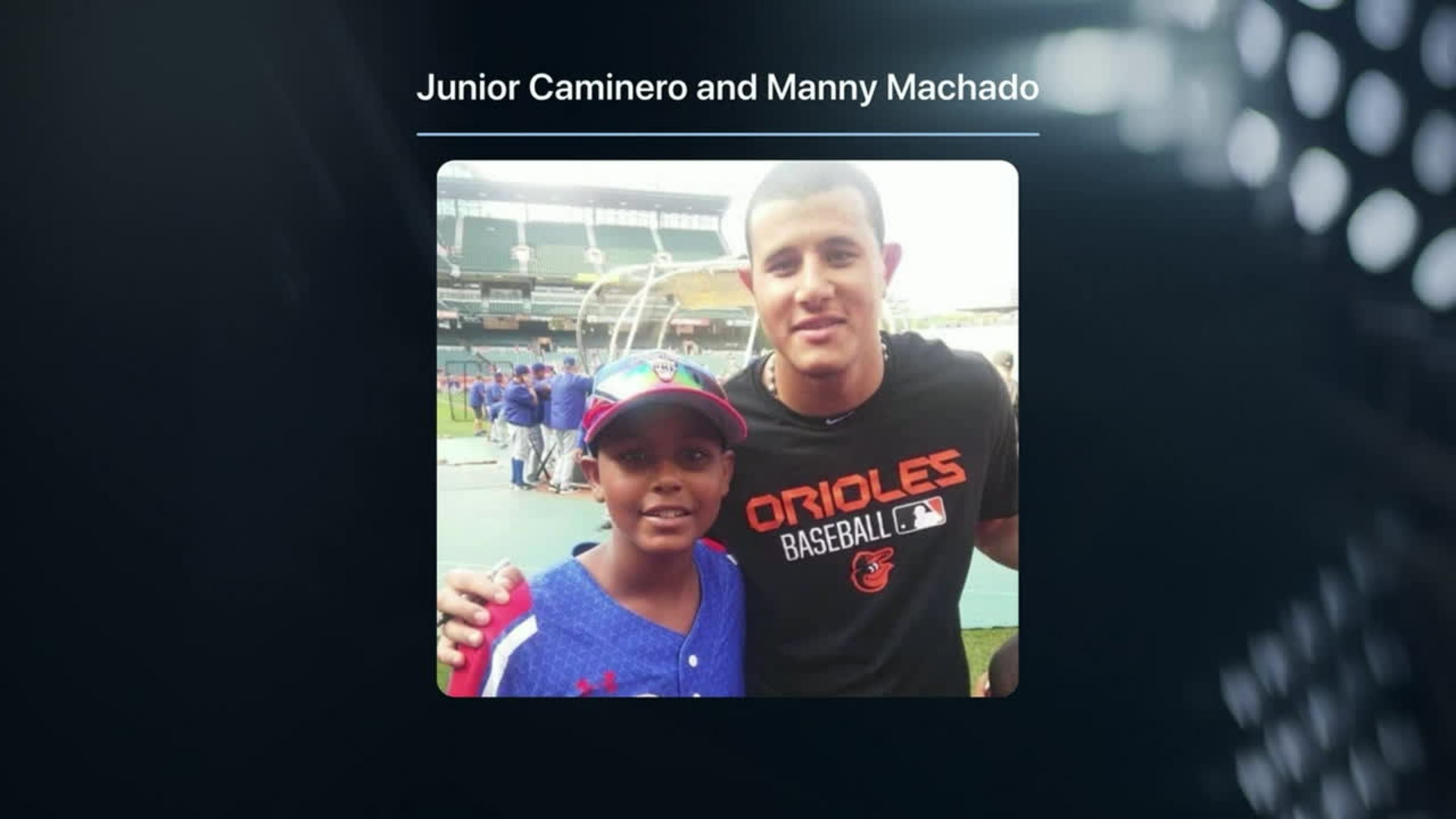 Manny Machado Junior Caminero swap jerseys