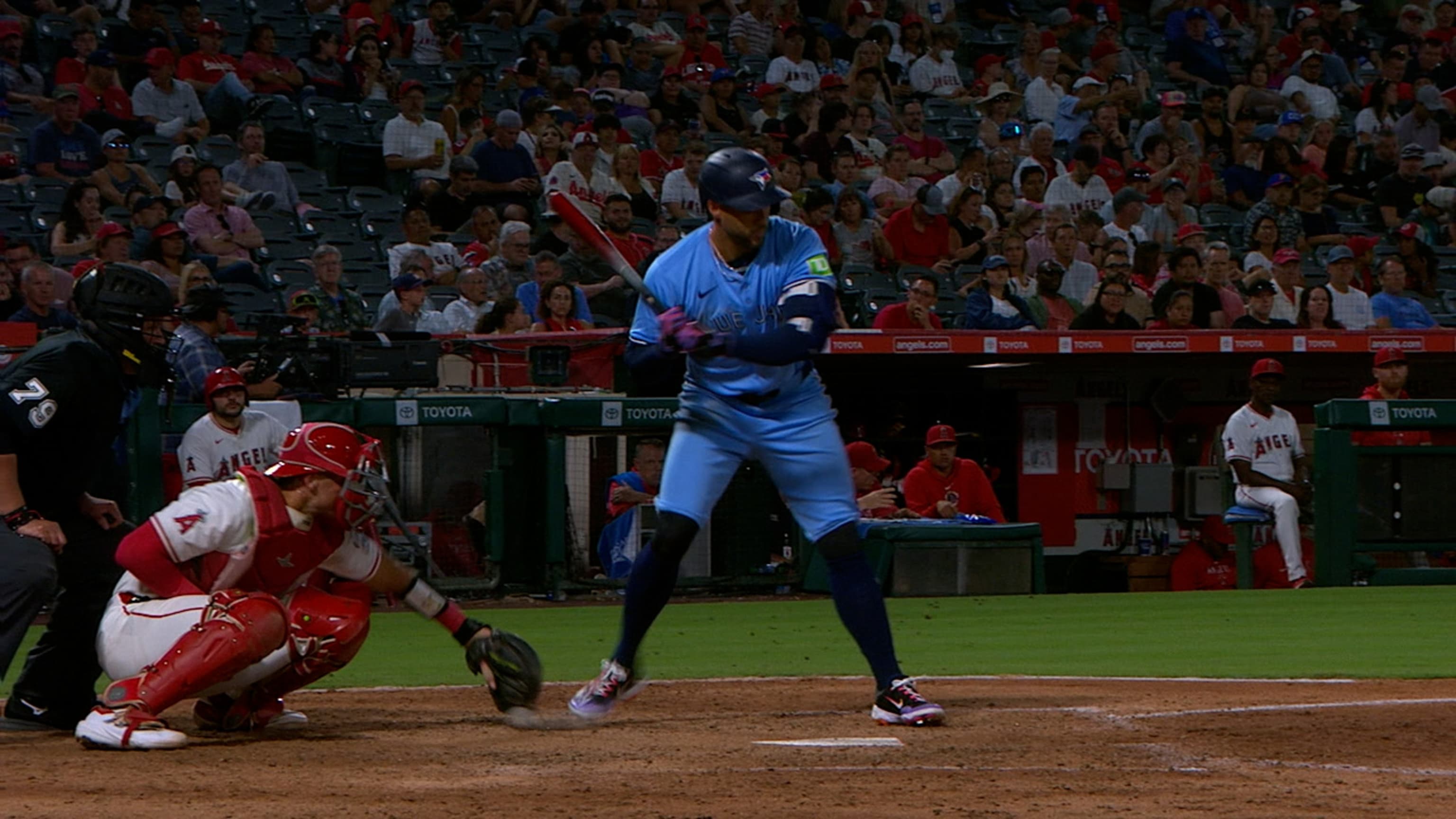 George Springer ruled not HBP in 7th after review