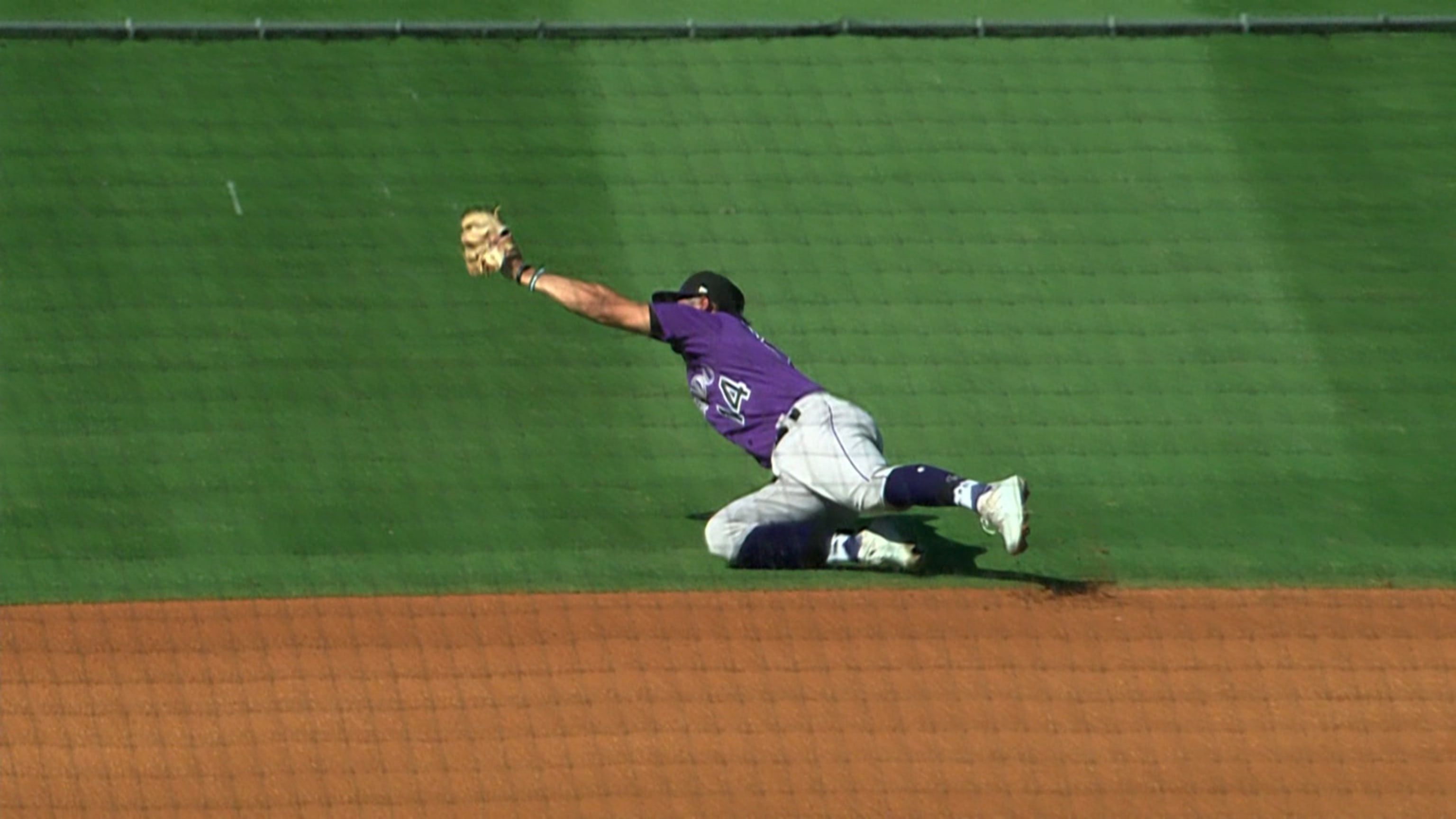 1st base runner Alan Trejo of Mexico tries to steal 2nd base when Alek  Thomas strikes out in the 7th inning during the World Baseball Classic  (WBC) semifinal match between Mexico and