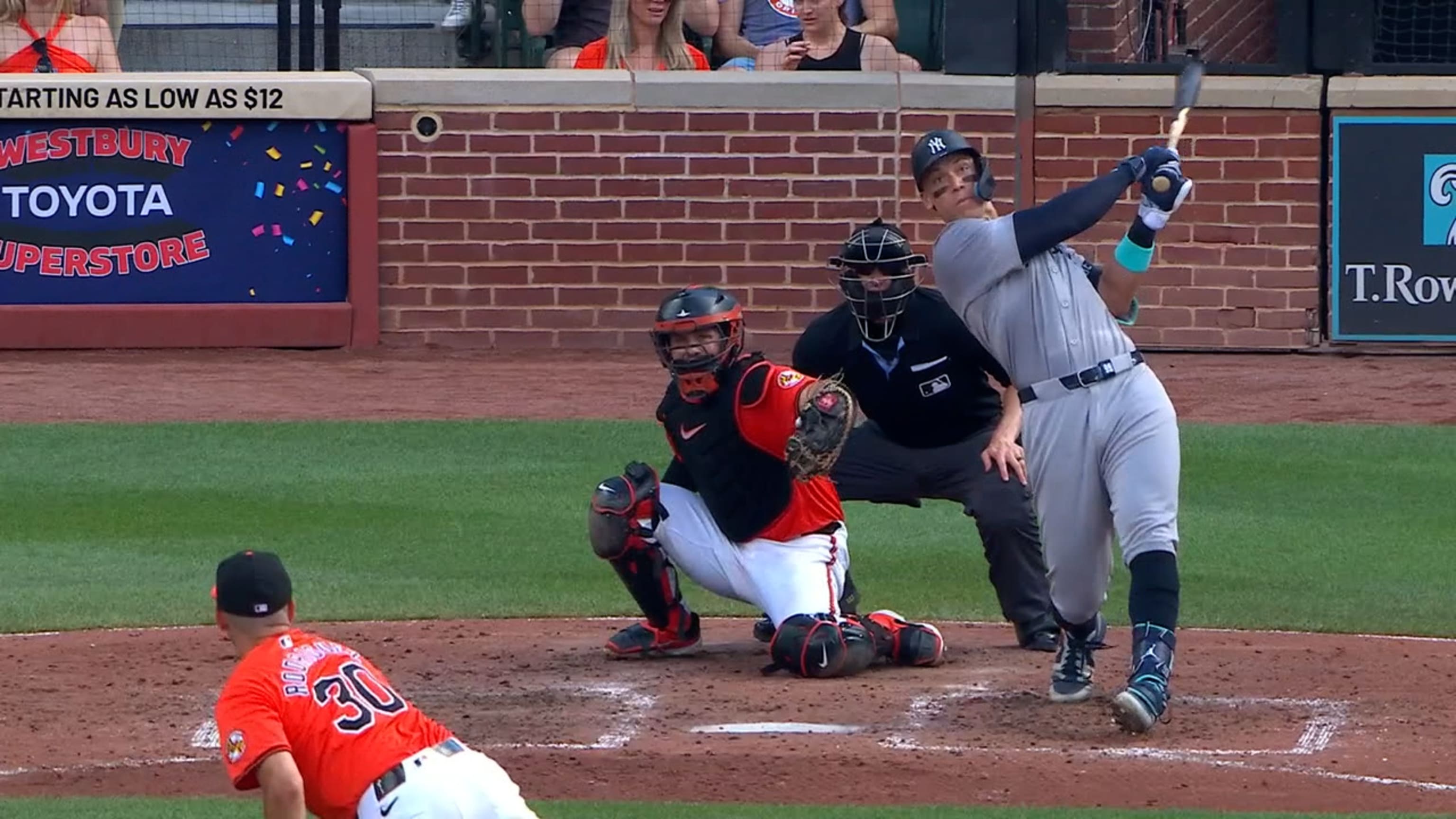 Aaron Judge da HR solitario