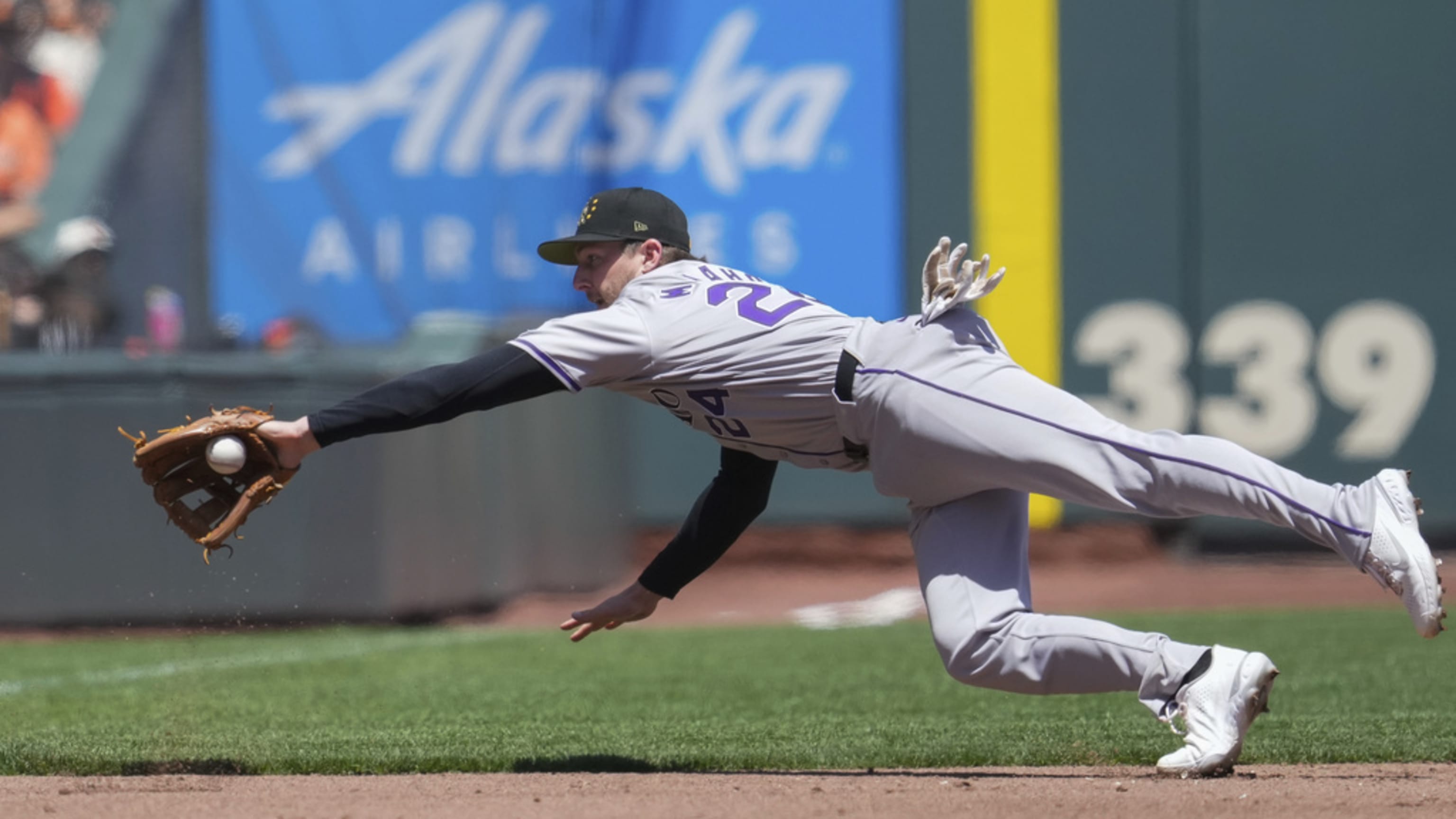 Ryan McMahon's diving play