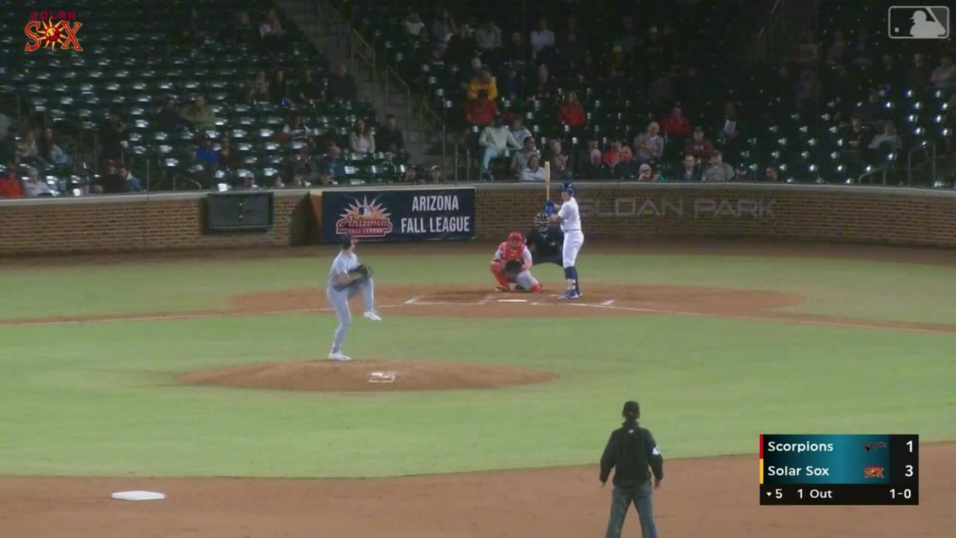 Carter Trice's first AFL homer 