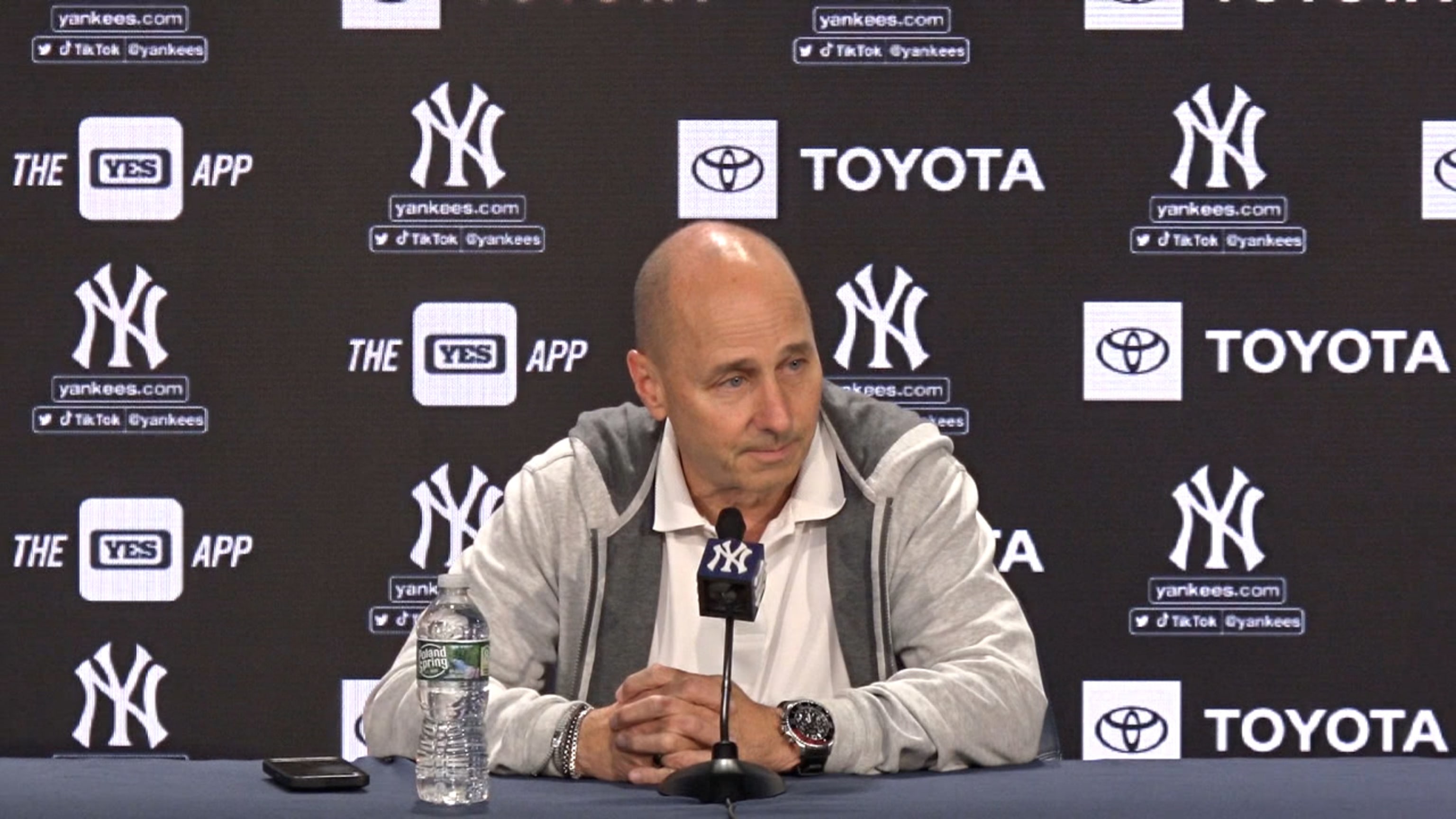 Yankees' Brian Cashman explains why he won't trade Gleyber Torres