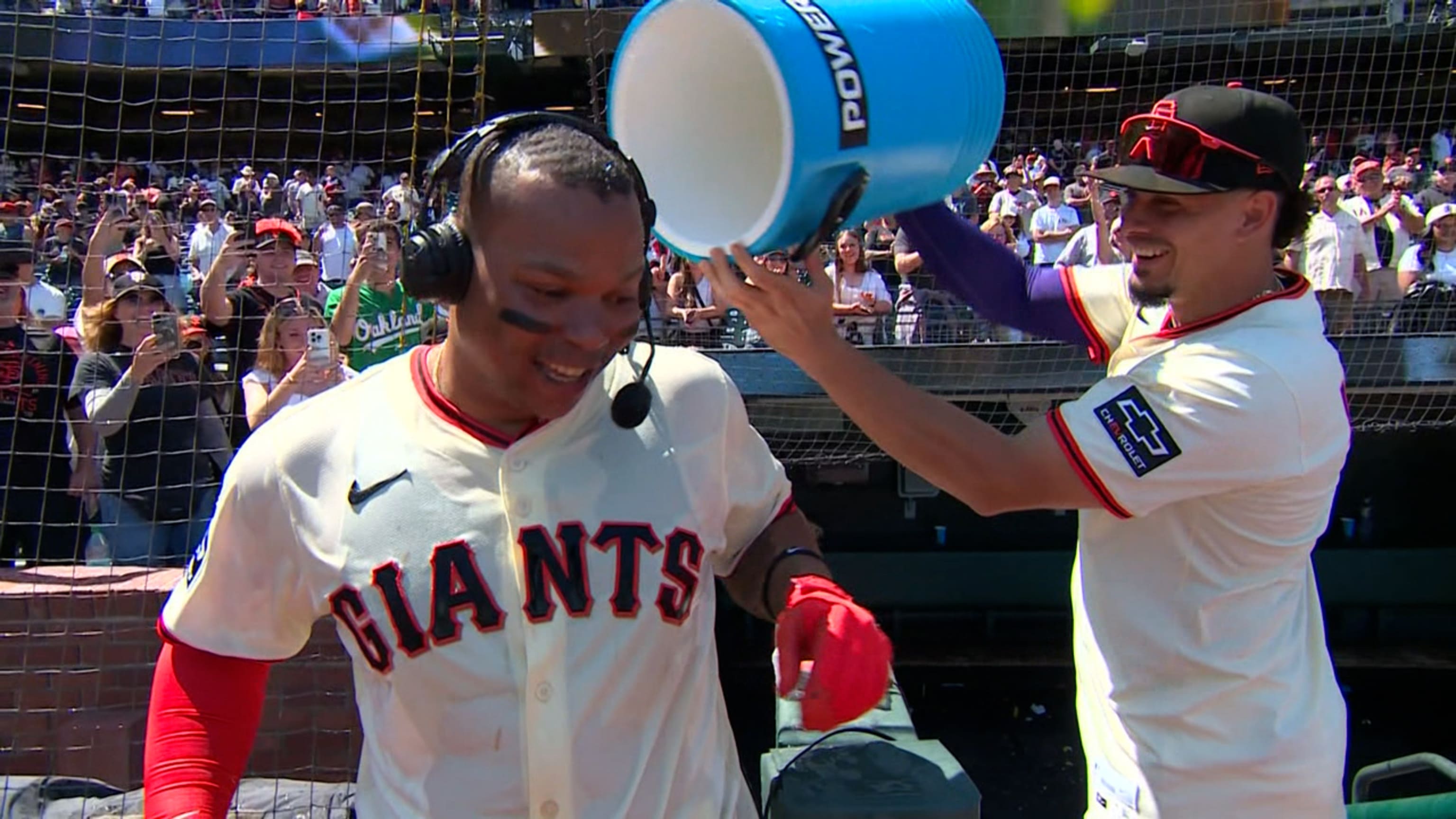 Rafael Devers hits first homer as a Giant against the Red Sox