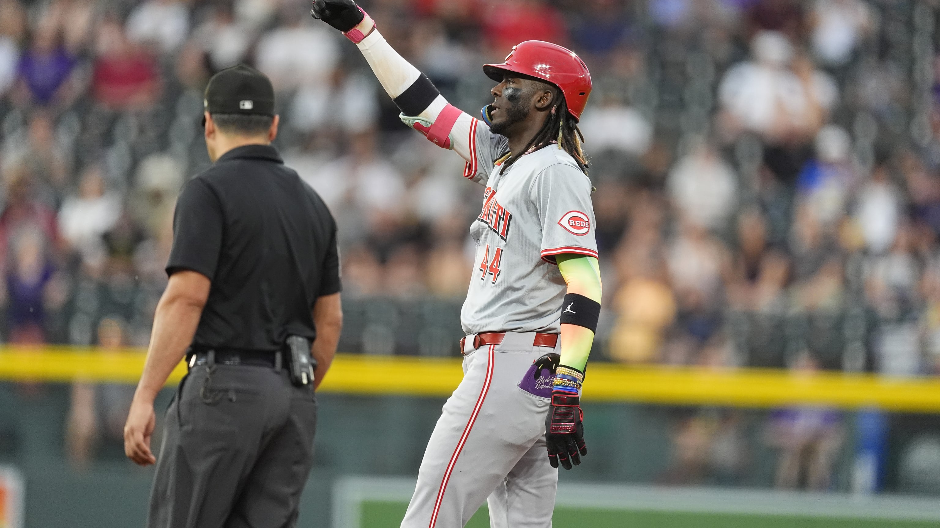 Elly De La Cruz's RBI double