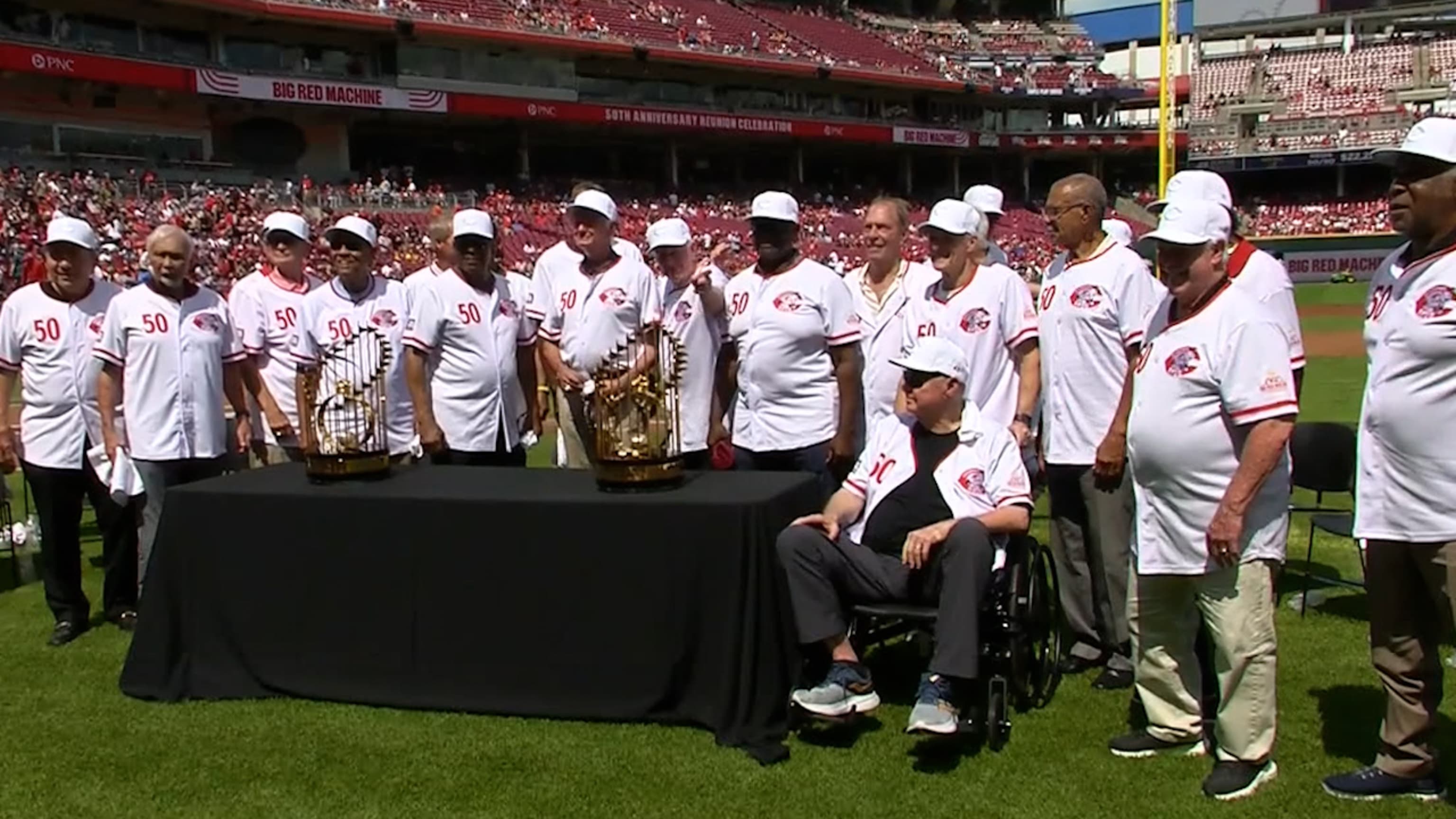 Big Red Machine 50th Anniversary Reunion Celebration presented by PNC |  Cincinnati Reds, image size:3072x1728