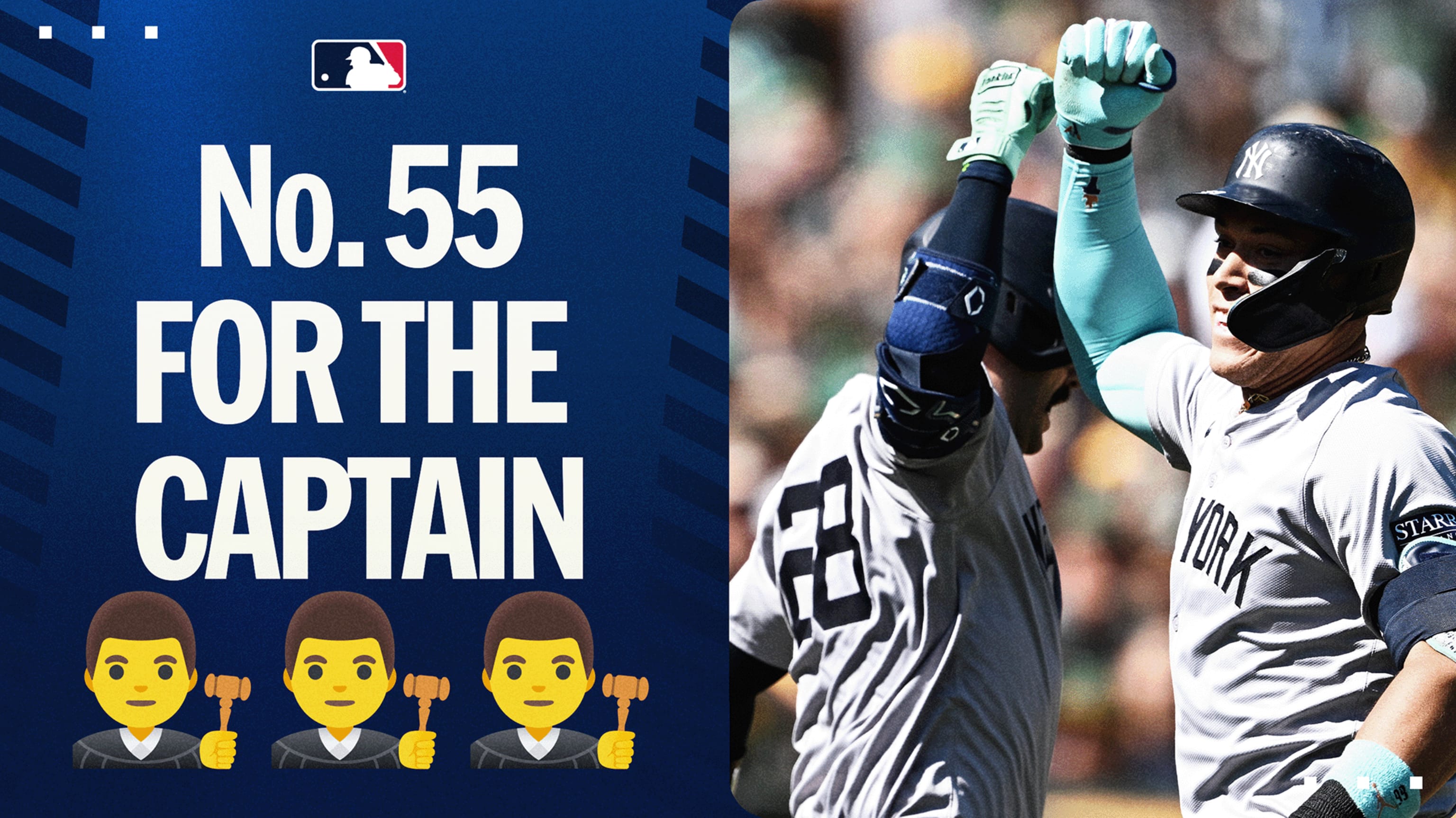 Aaron Judge la pone a volar