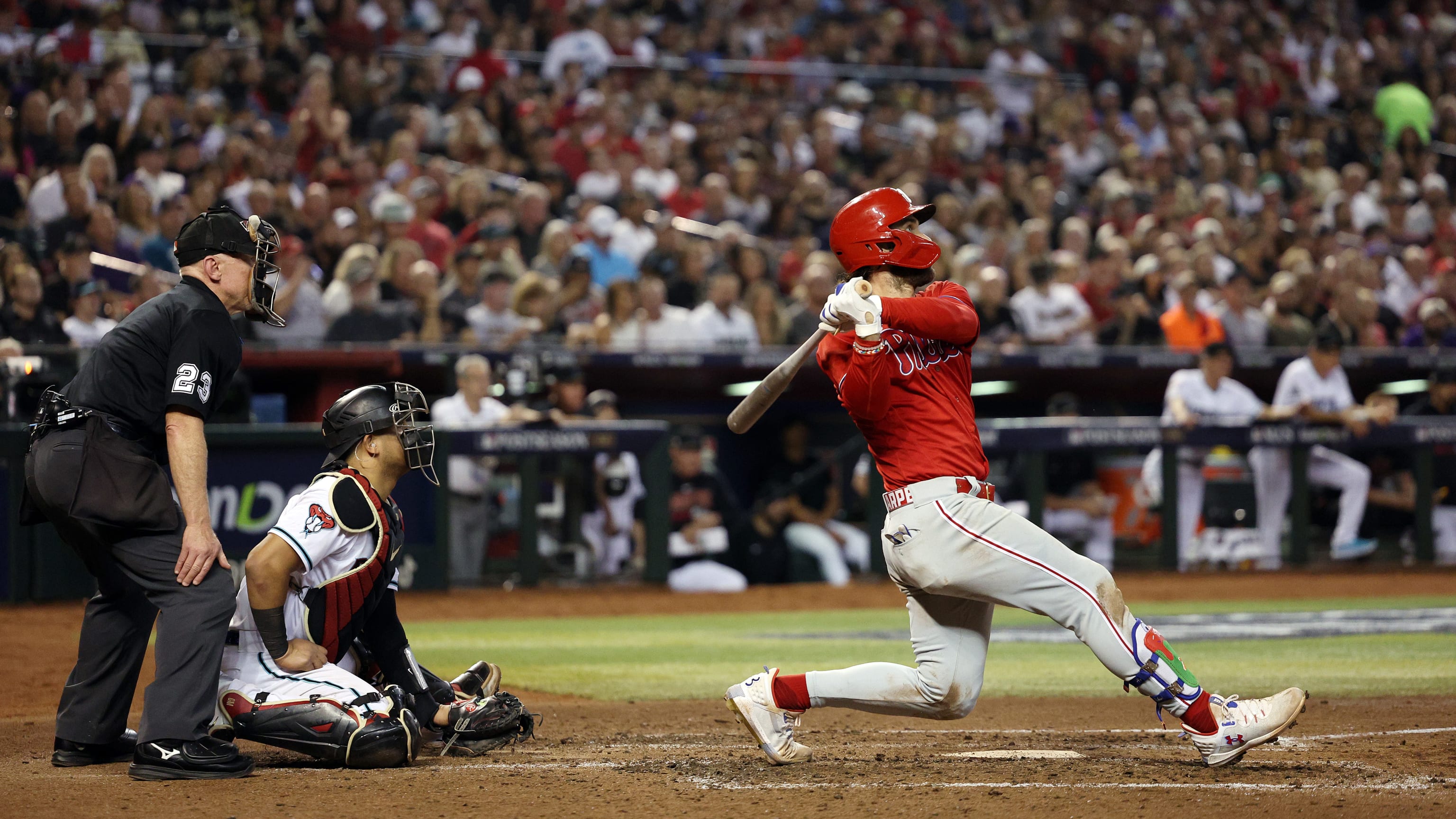 Bryce Harper NLCS Game 5 Home Run Philadelphia Phillies 8x10