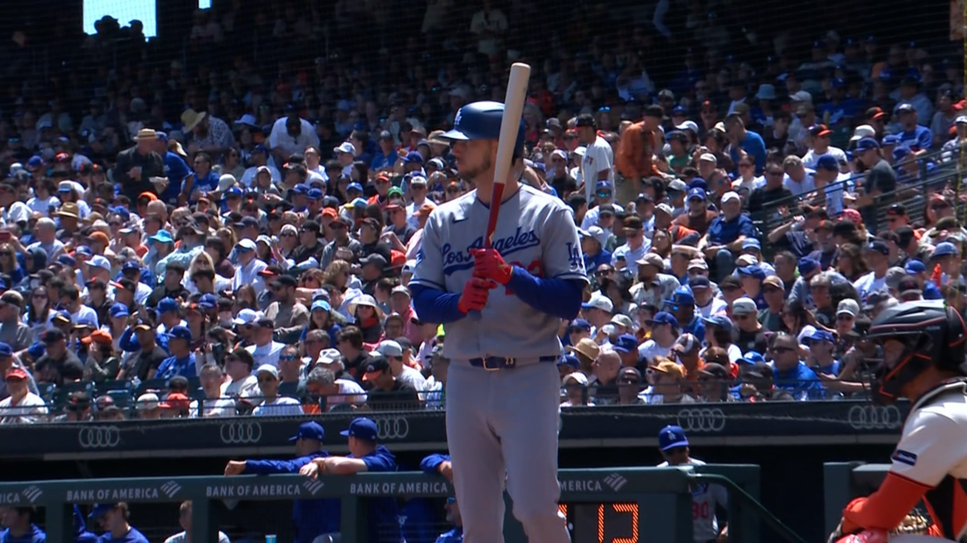 Kyle Tucker dropped to cleanup spot in Dodgers' lineup