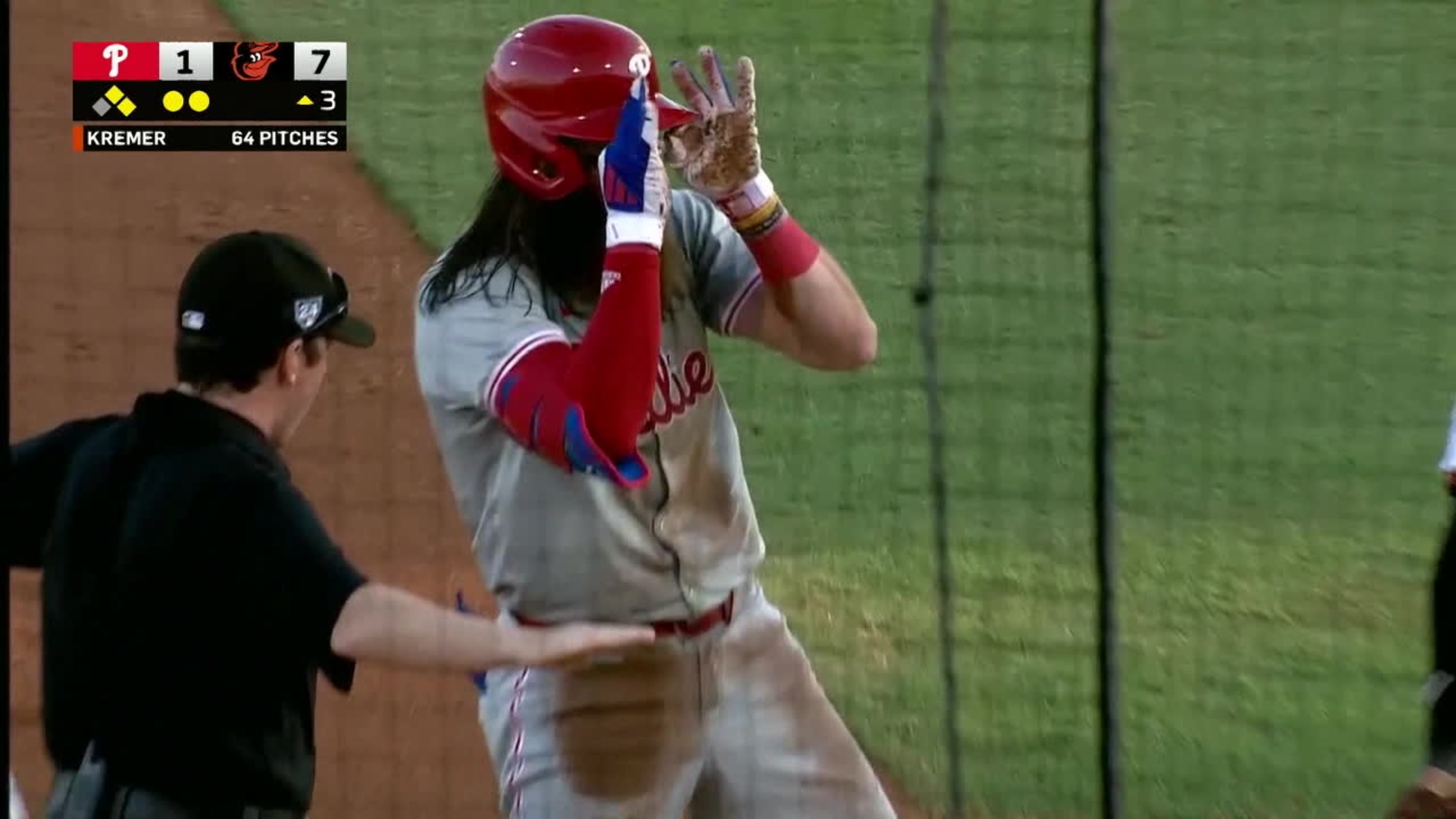 Brandon Marsh's RBI triple