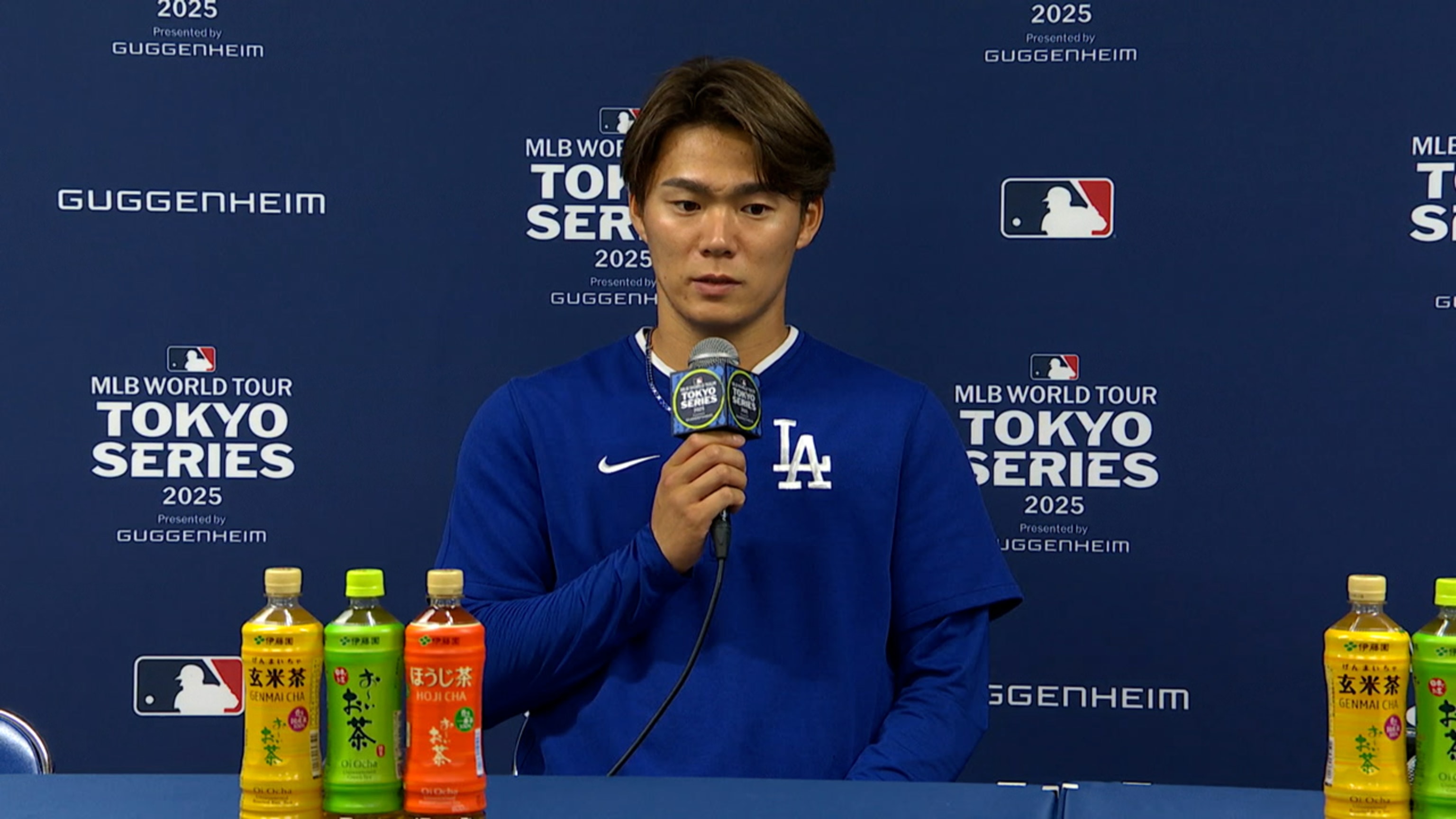 Yoshinobu Yamamoto on Japanese fans, more