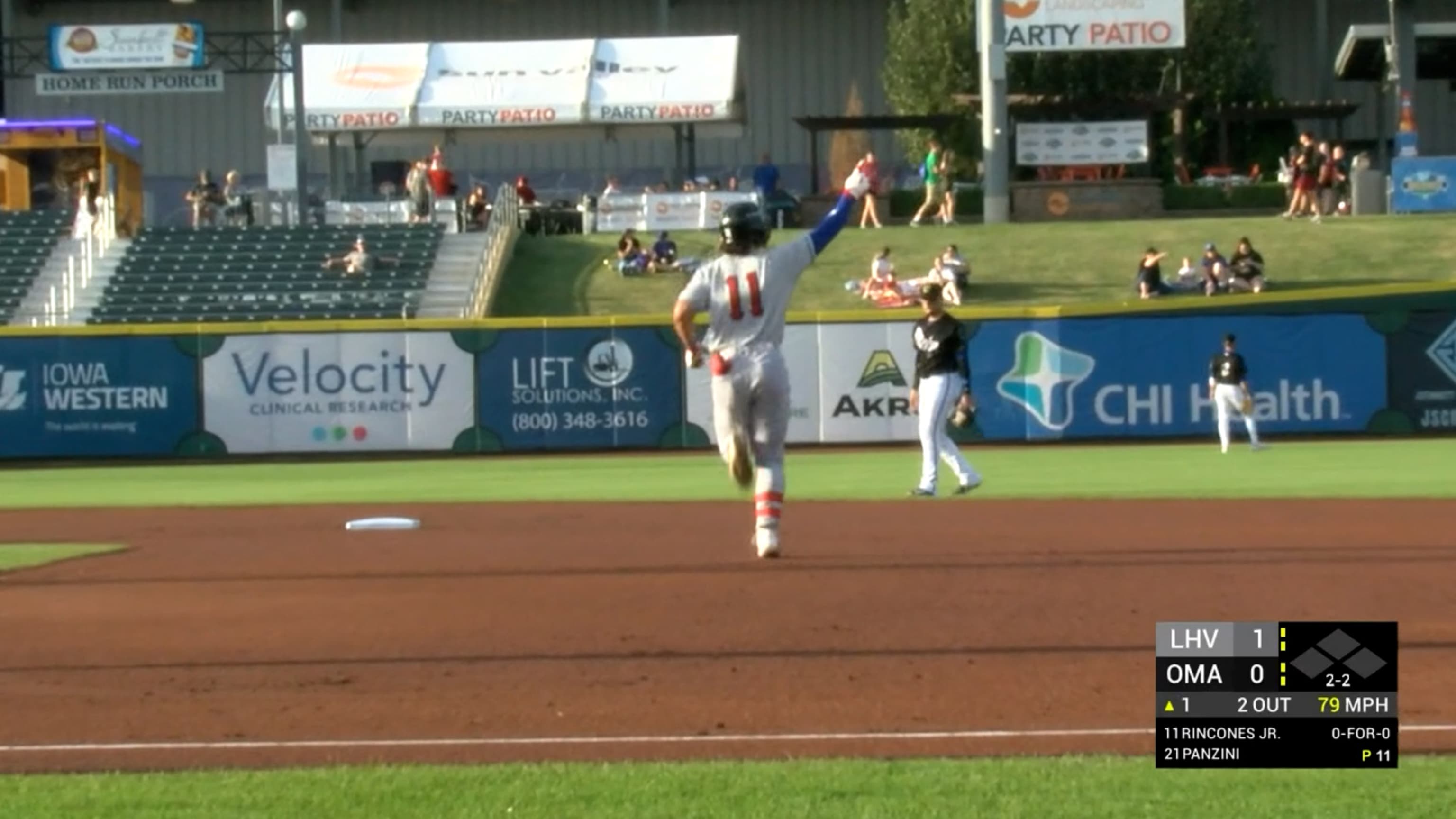 Gabriel Rincones Jr. delivers two home runs