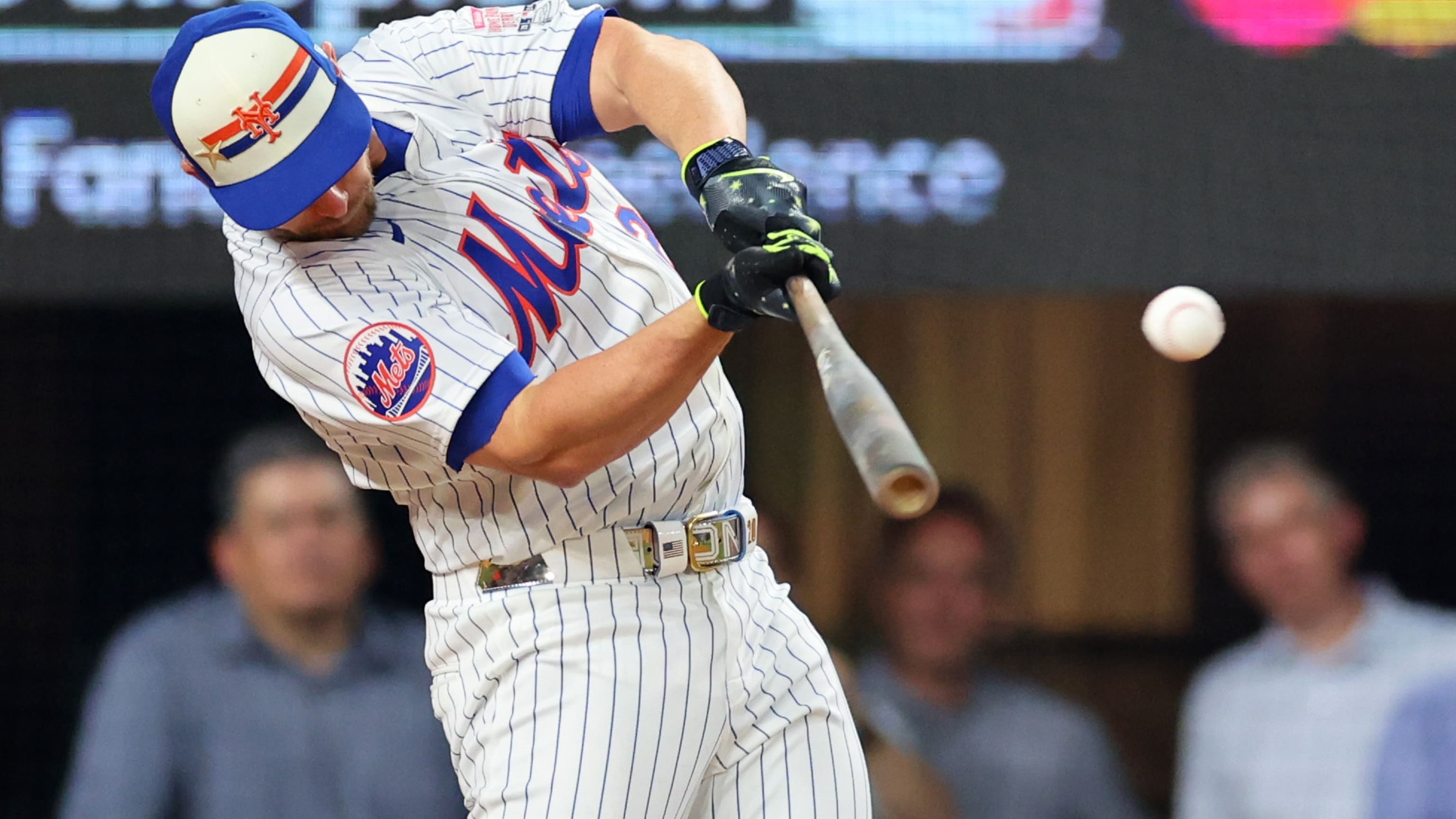 Pete Alonso da 12 jonrones en la 1ra ronda del Derby