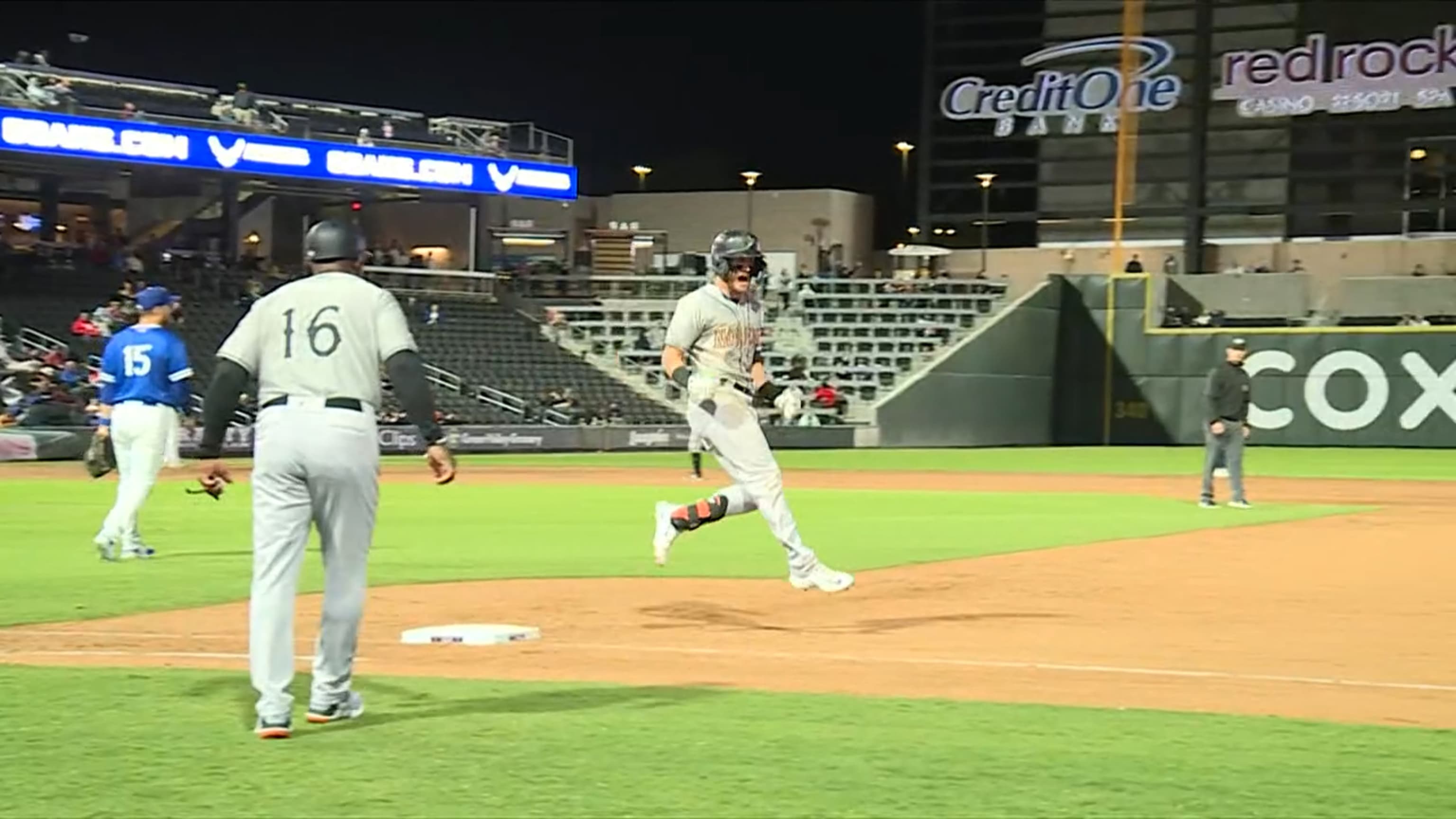 Coby Mayo capped a 4-hit night with a 2-run homer, lifting Norfolk into the  Triple-A National Championship Game.