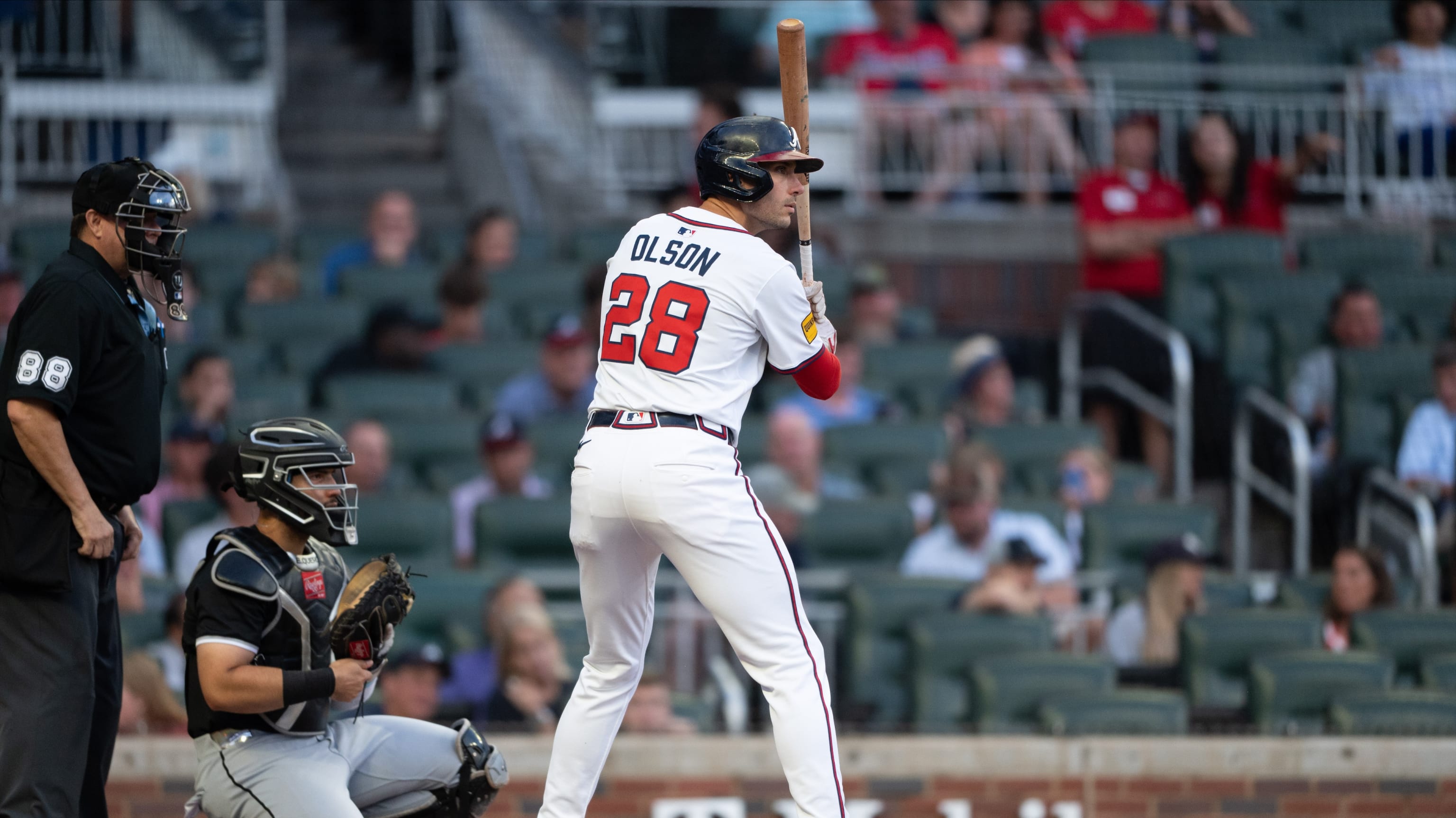 Matt Olson doubles in 746th consecutive game played