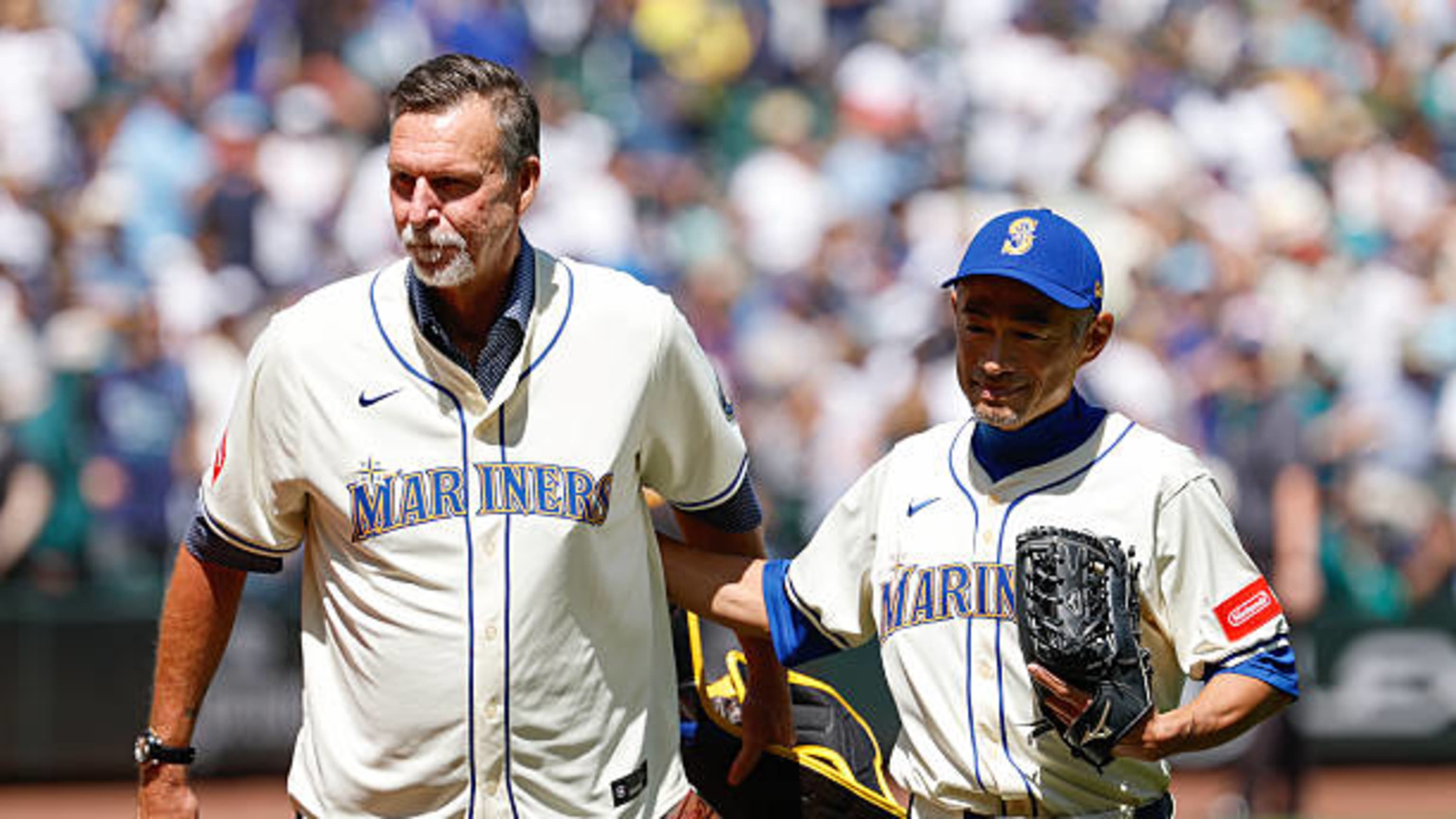 マリナーズイチロー マリナーズ のキャンプに姿を見せたのは… レジェンド #イチロー