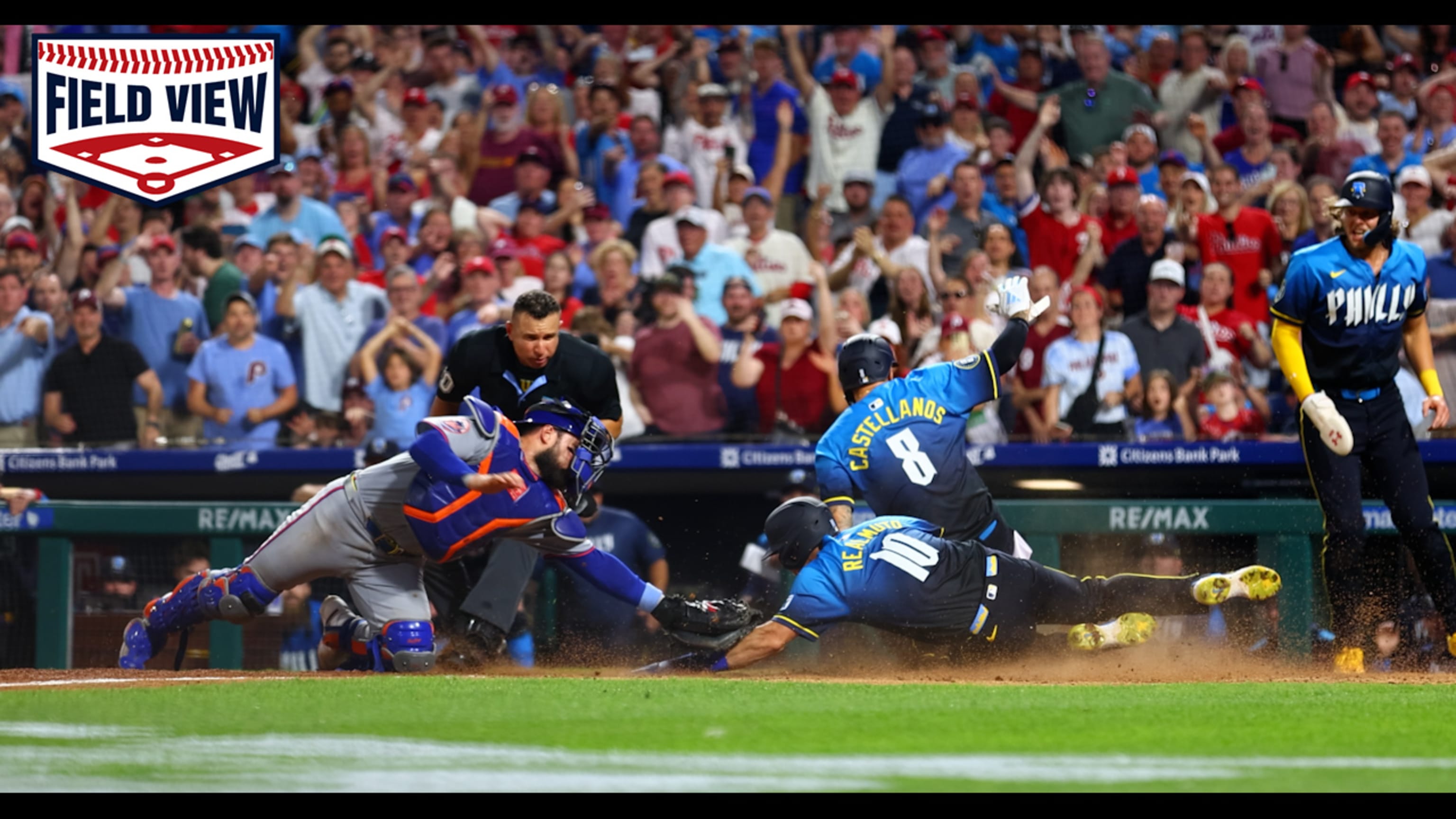 Vista de campo: Los slides de Realmuto y Castellanos