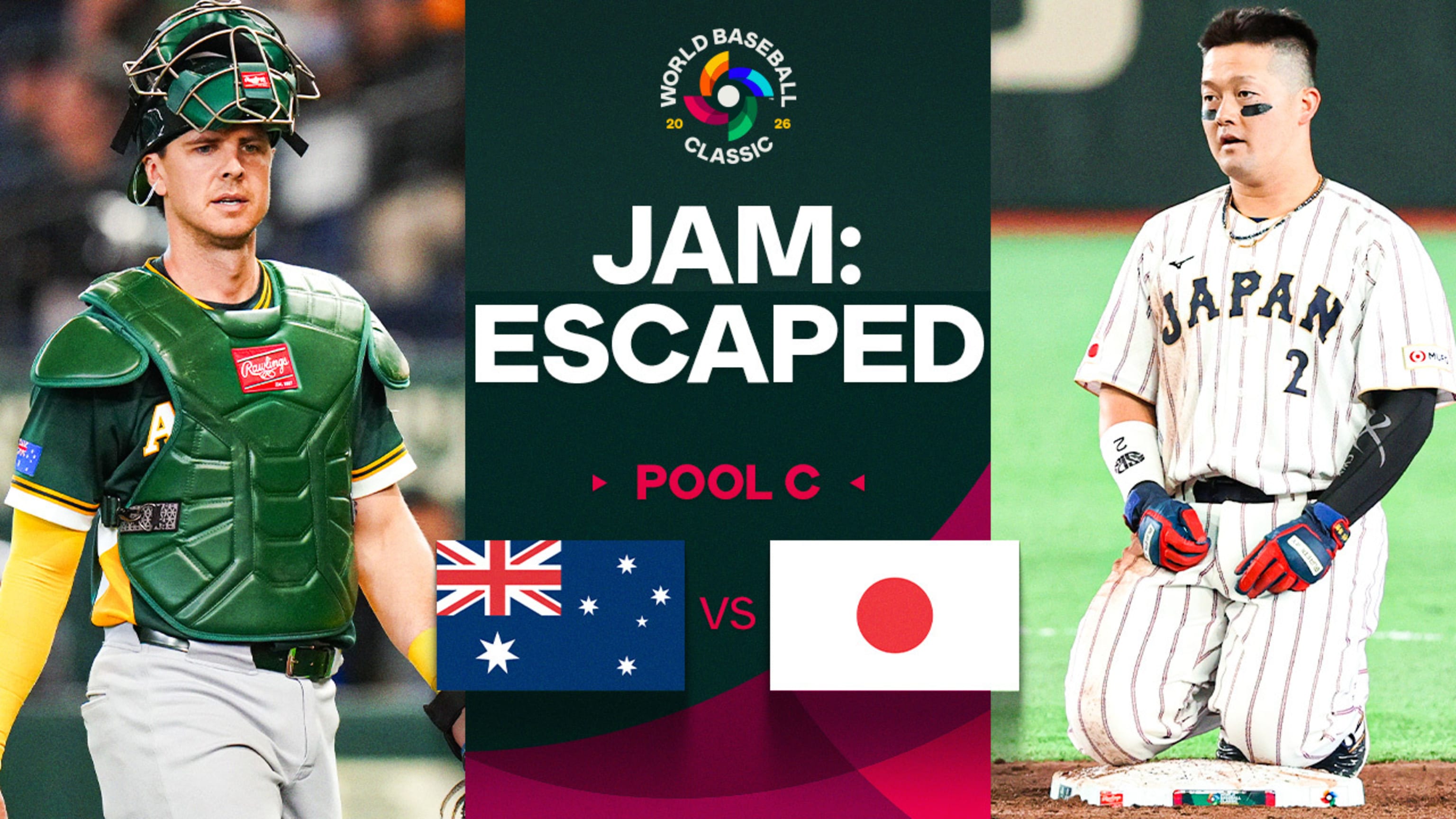 Australia vs. Japan in 2026 World Baseball Classic