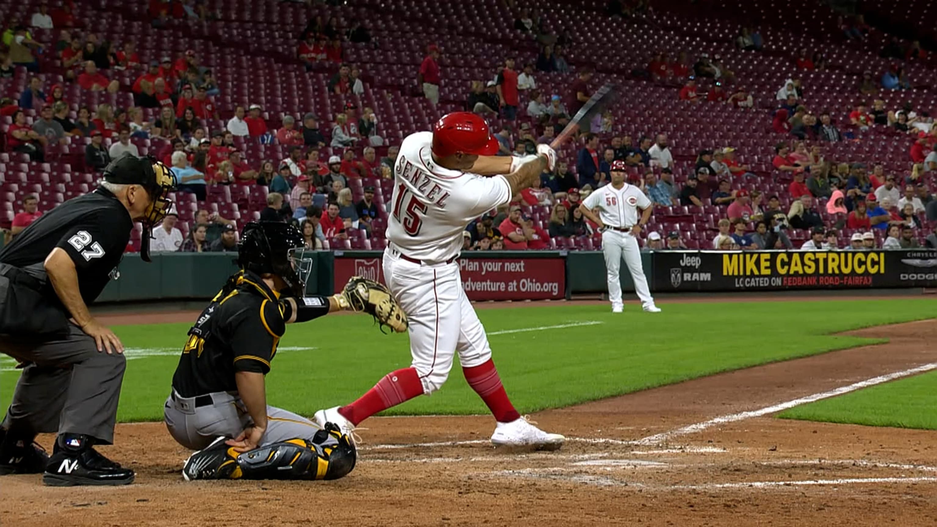 Aquino slam helps Reds rout Rockies for doubleheader split - Seattle Sports