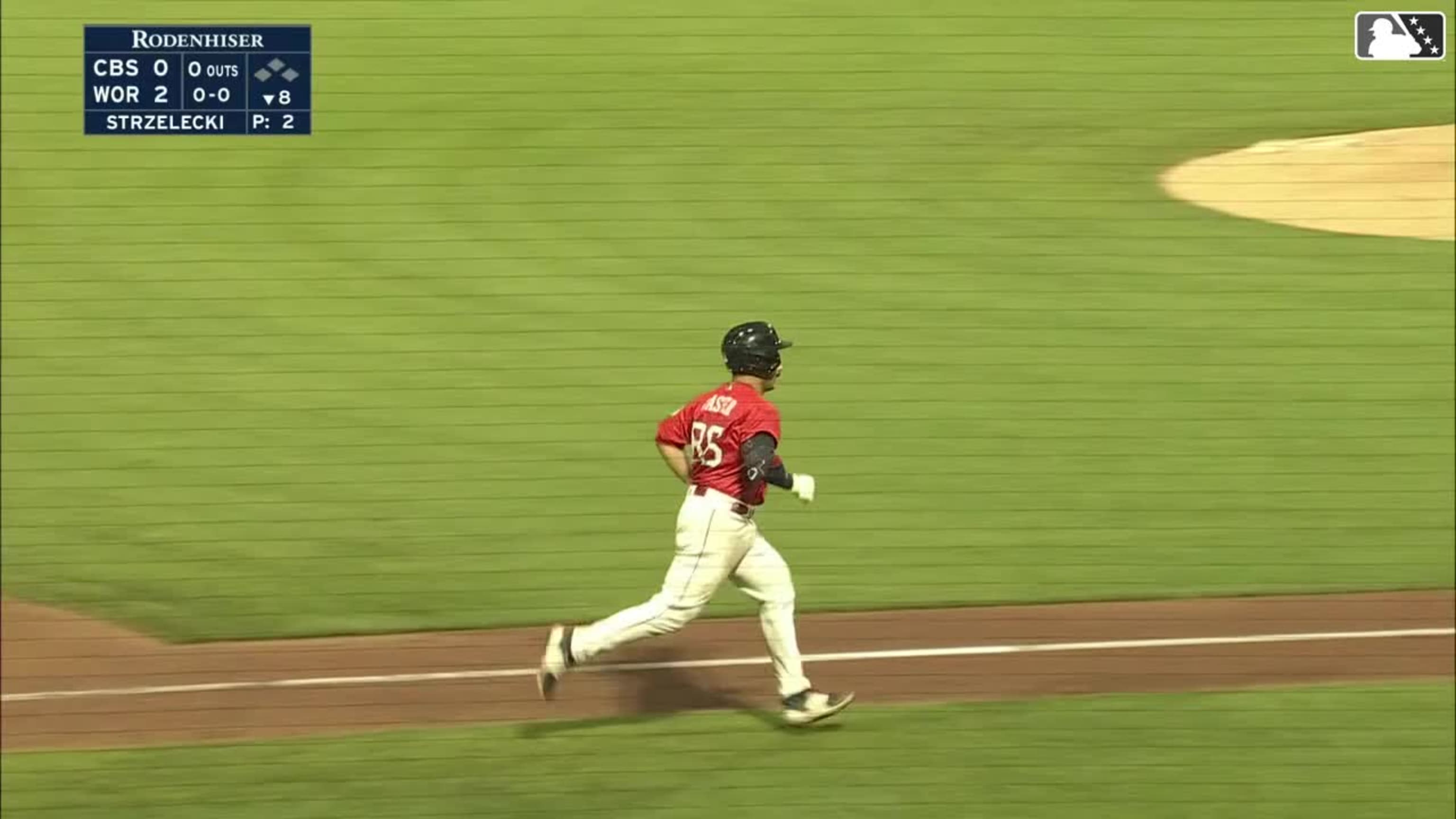Mickey Gasper's 458-foot home run 