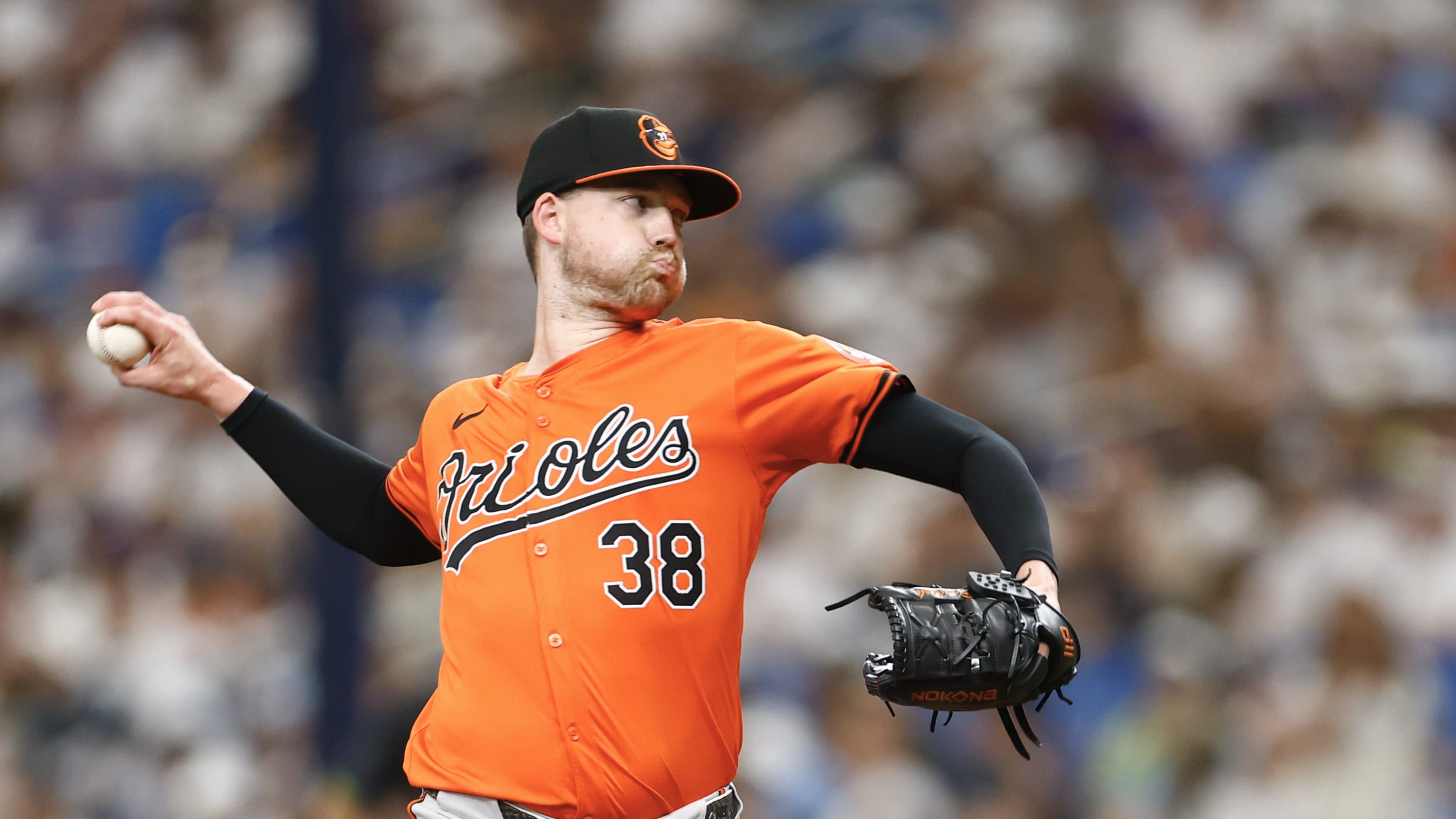 Kyle Bradish fans nine across six scoreless innings