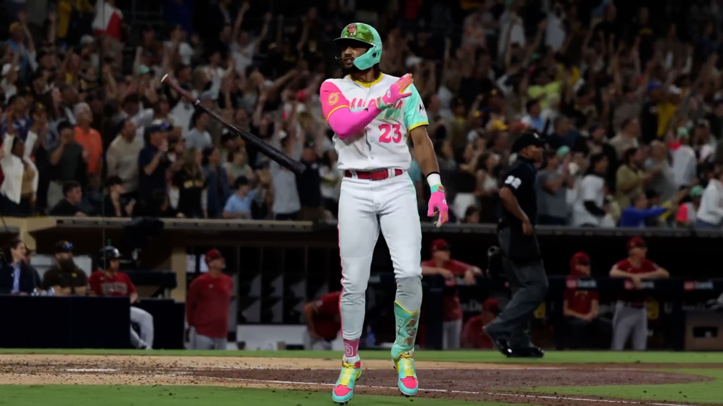 Tatis Jr.'s epic bat flip