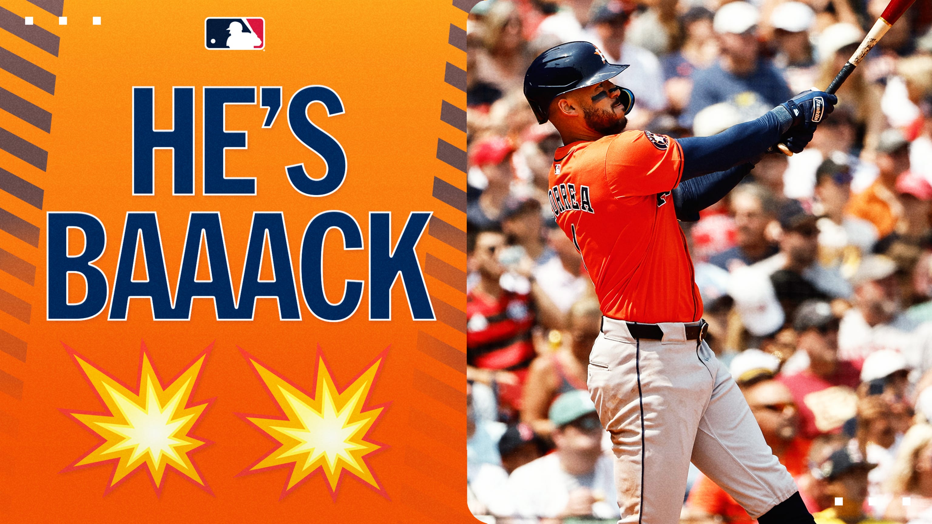 Jonrón en solitario de Carlos Correa