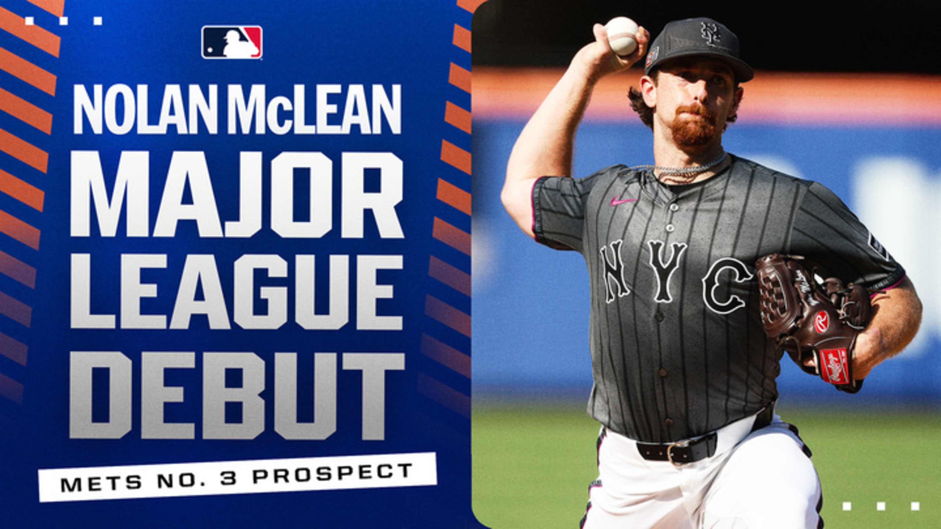 メッツの新人右腕ノーラン・マクリーンが六回途中無失点の好投で