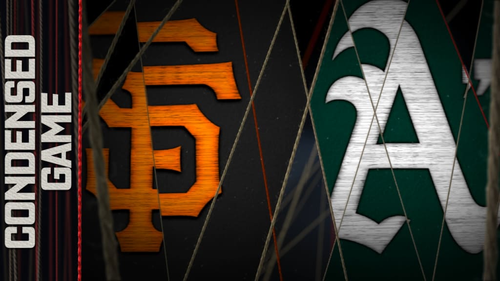 Giants vs. A's Game Highlights (8/6/23)