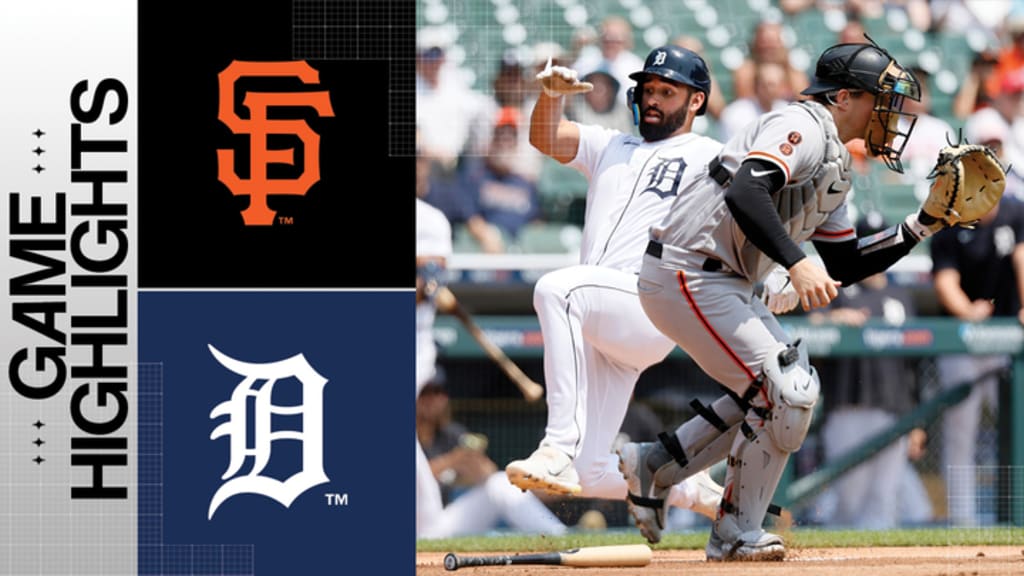 TIGERS　BASEBALL　2023 Carpenter, Skubal lead Tigers' 5-1 win vs. Giants | 07/24/2023
