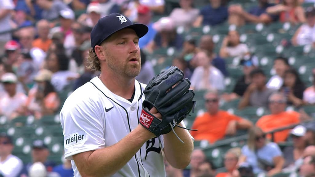 Dietrich Enns' first strikeout with the Tigers